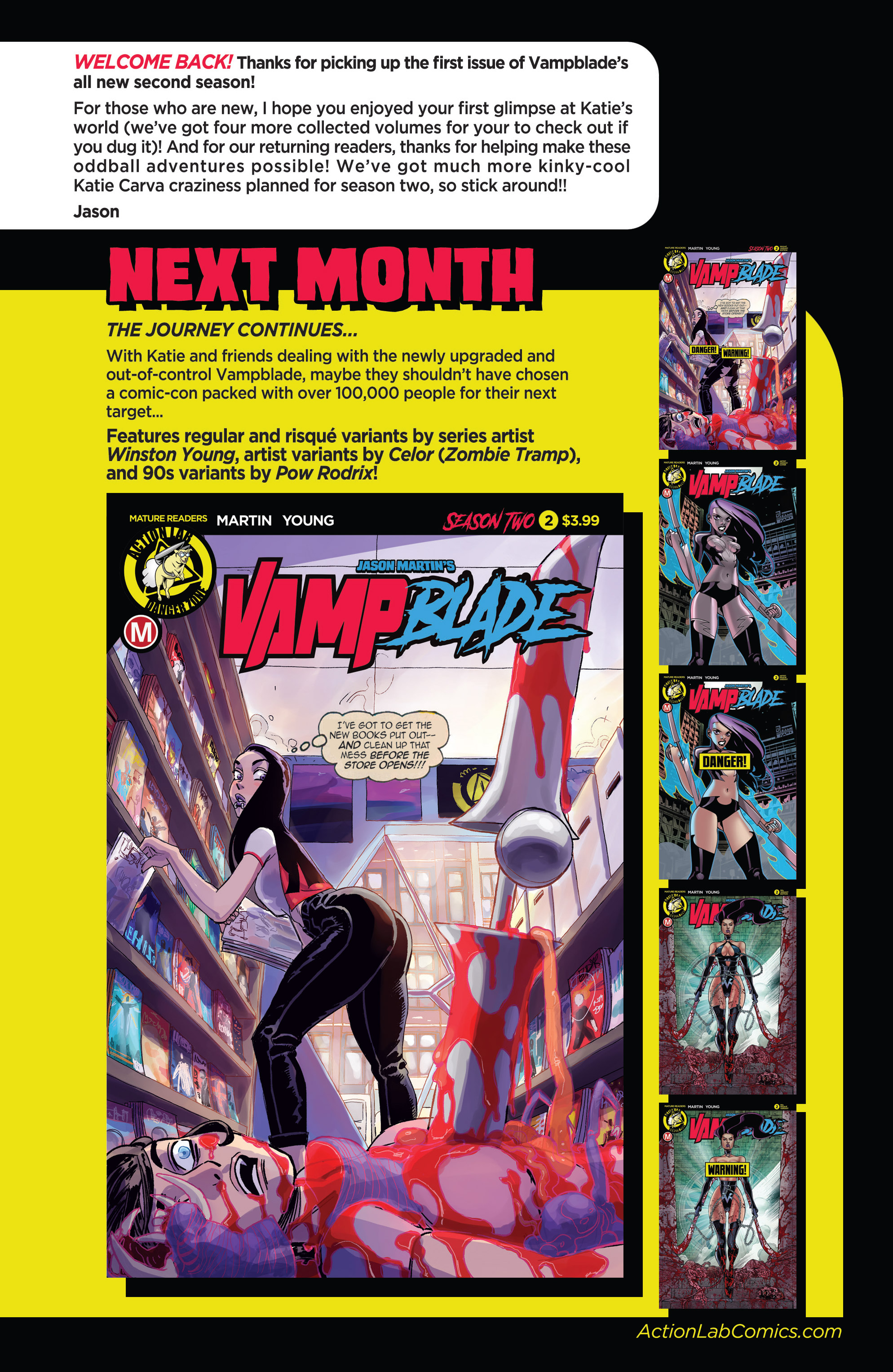 Read online Vampblade Season 2 comic -  Issue #1 - 25