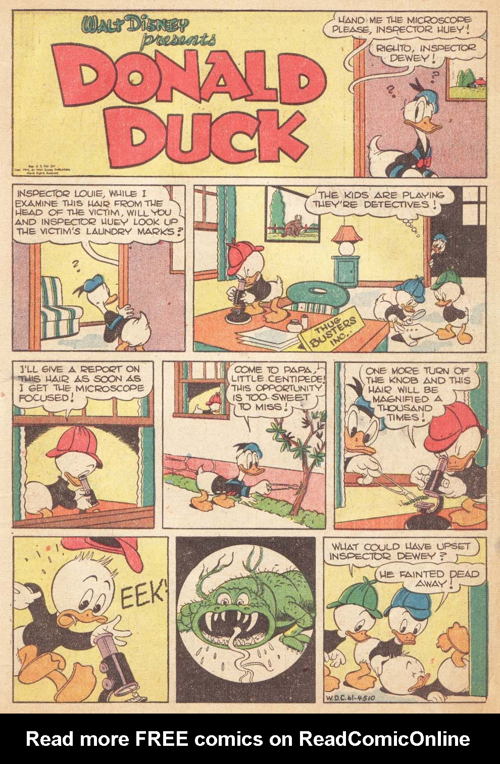 Read online Walt Disney's Comics and Stories comic -  Issue #61 - 4