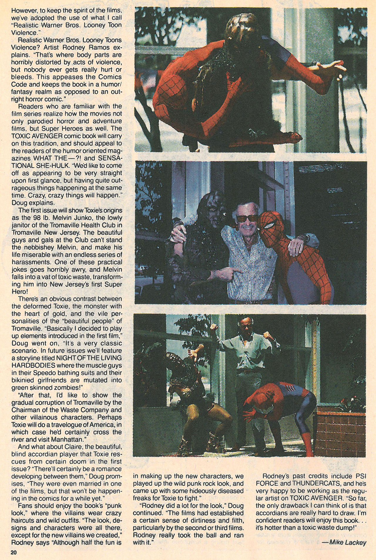 Read online Marvel Age comic -  Issue #98 - 21