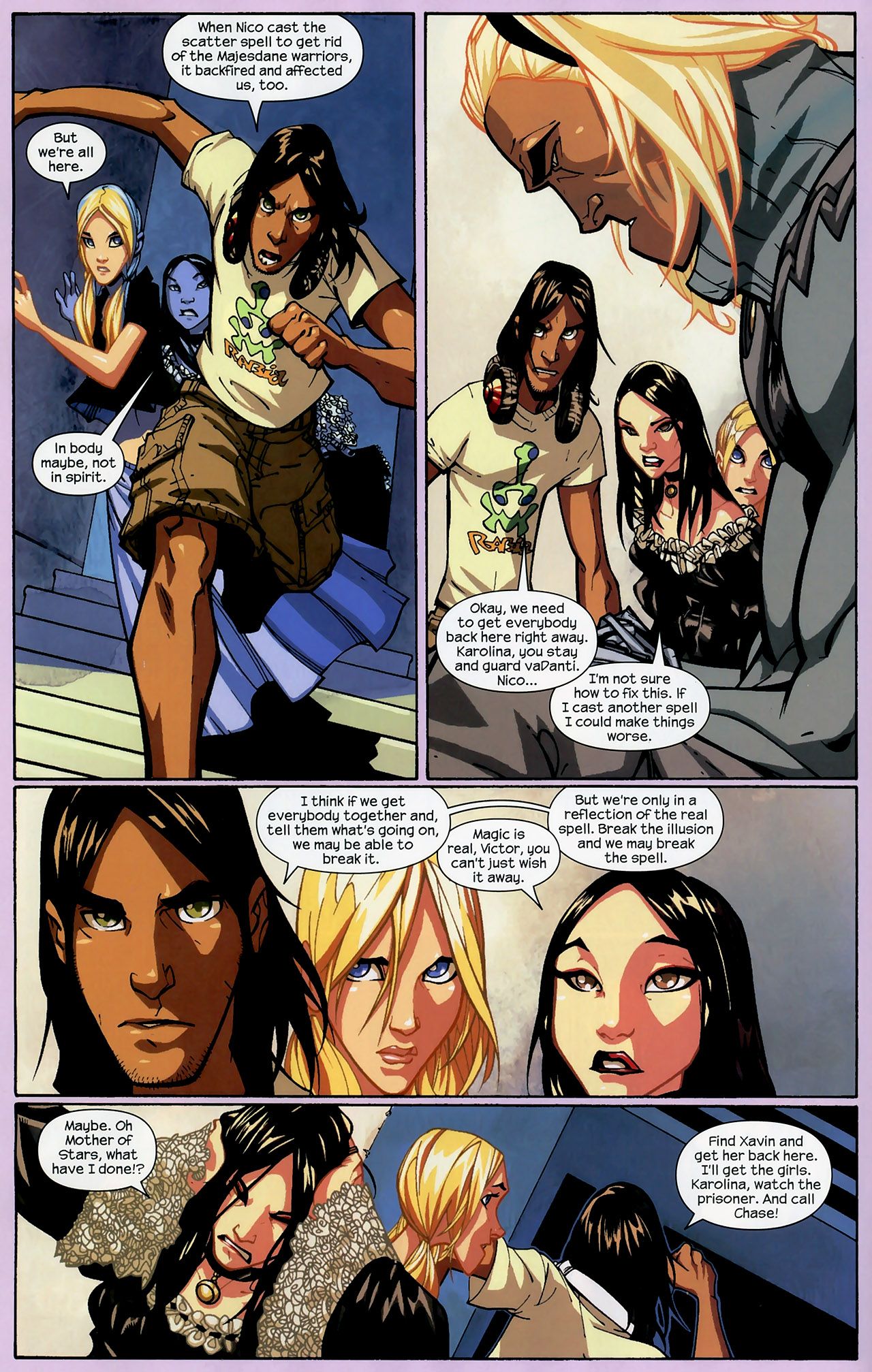 Read online Runaways (2008) comic -  Issue #4 - 5