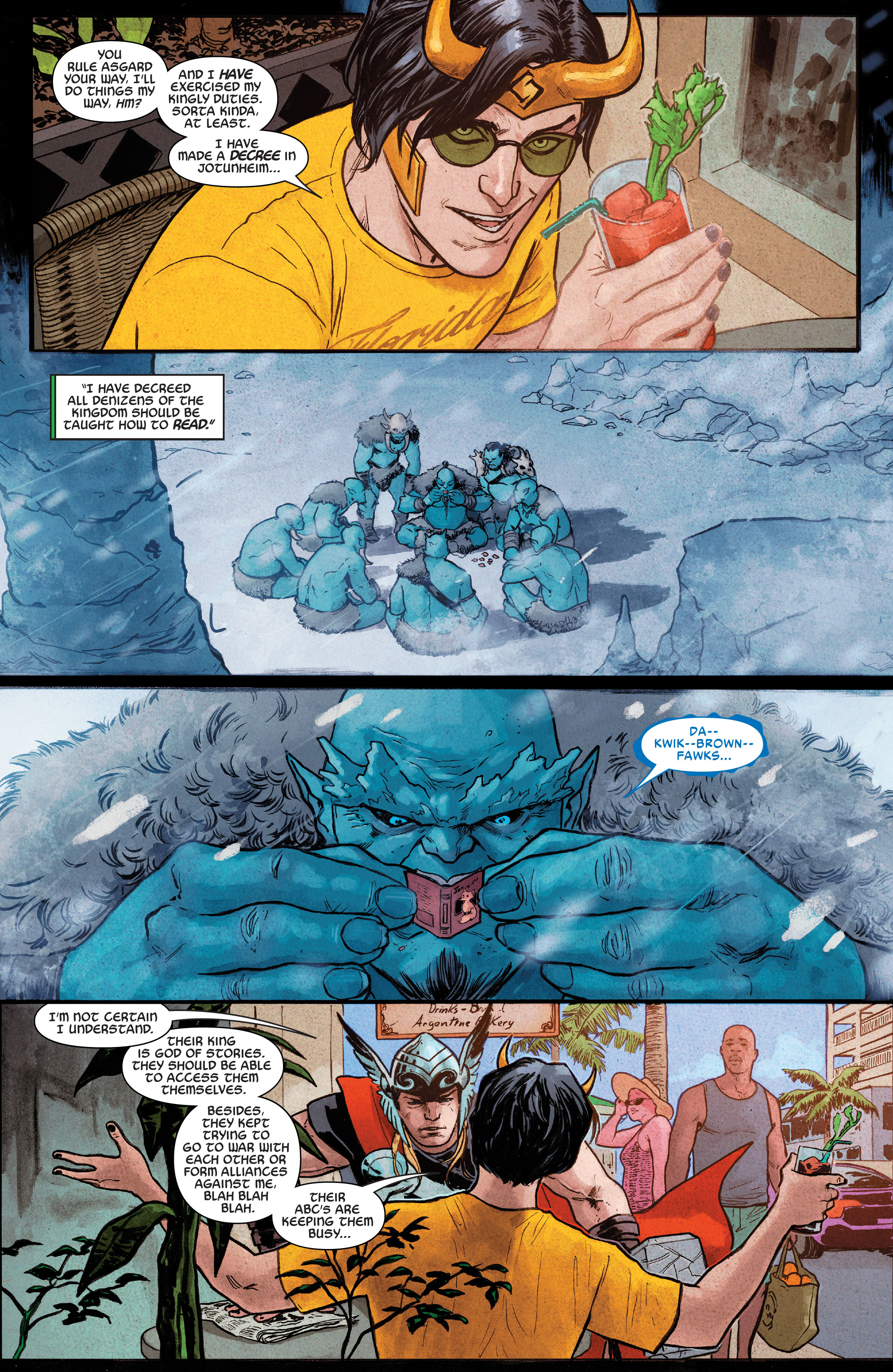 Read online Loki (2023) comic -  Issue #1 - 8