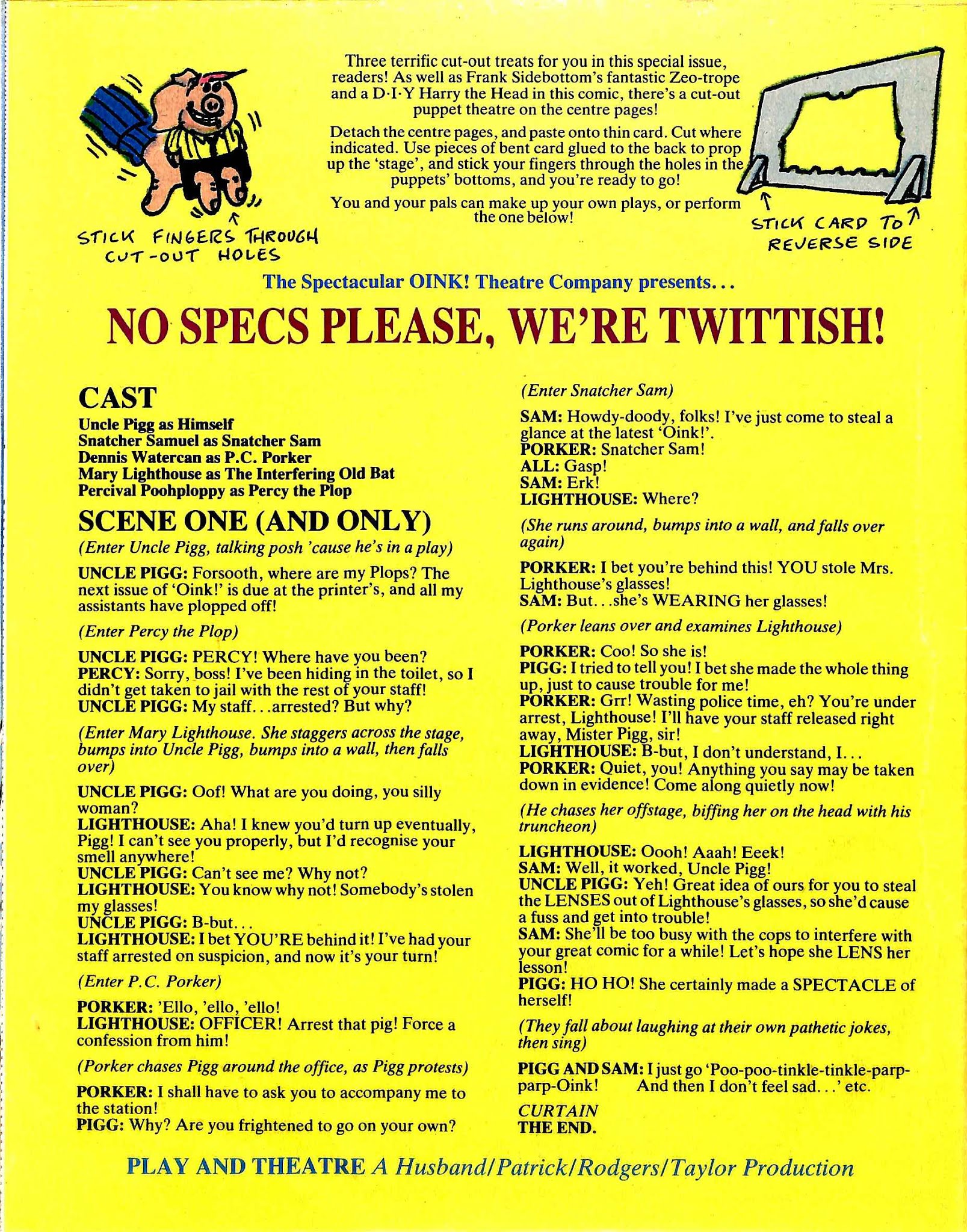 Read online Oink! comic -  Issue #25 - 17