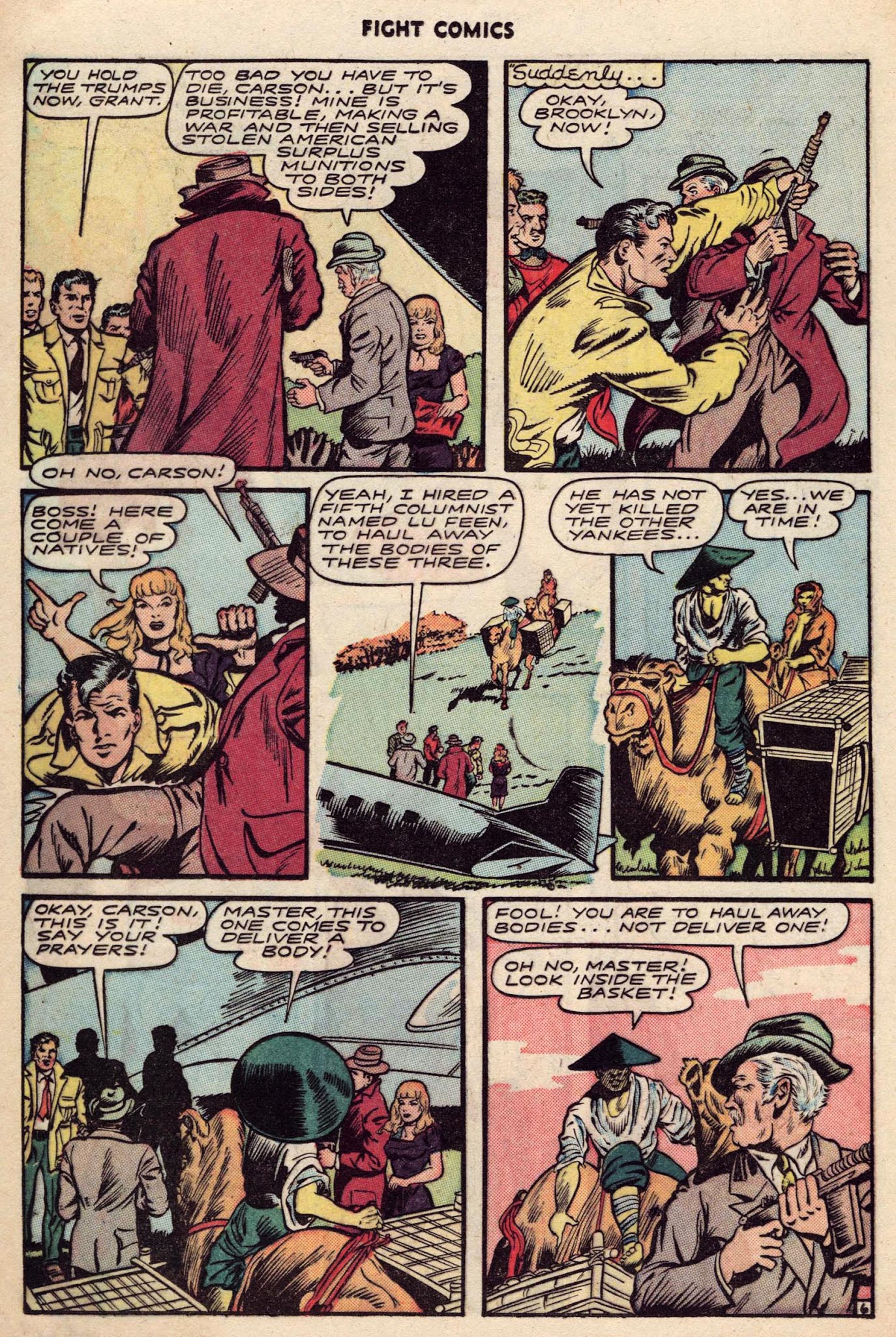 Read online Fight Comics comic -  Issue #46 - 18