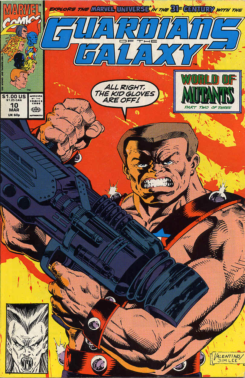 Read online Guardians of the Galaxy (1990) comic -  Issue #10 - 1