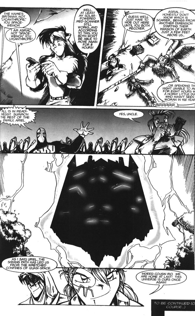 Read online Asrial vs. Cheetah comic -  Issue #2 - 25