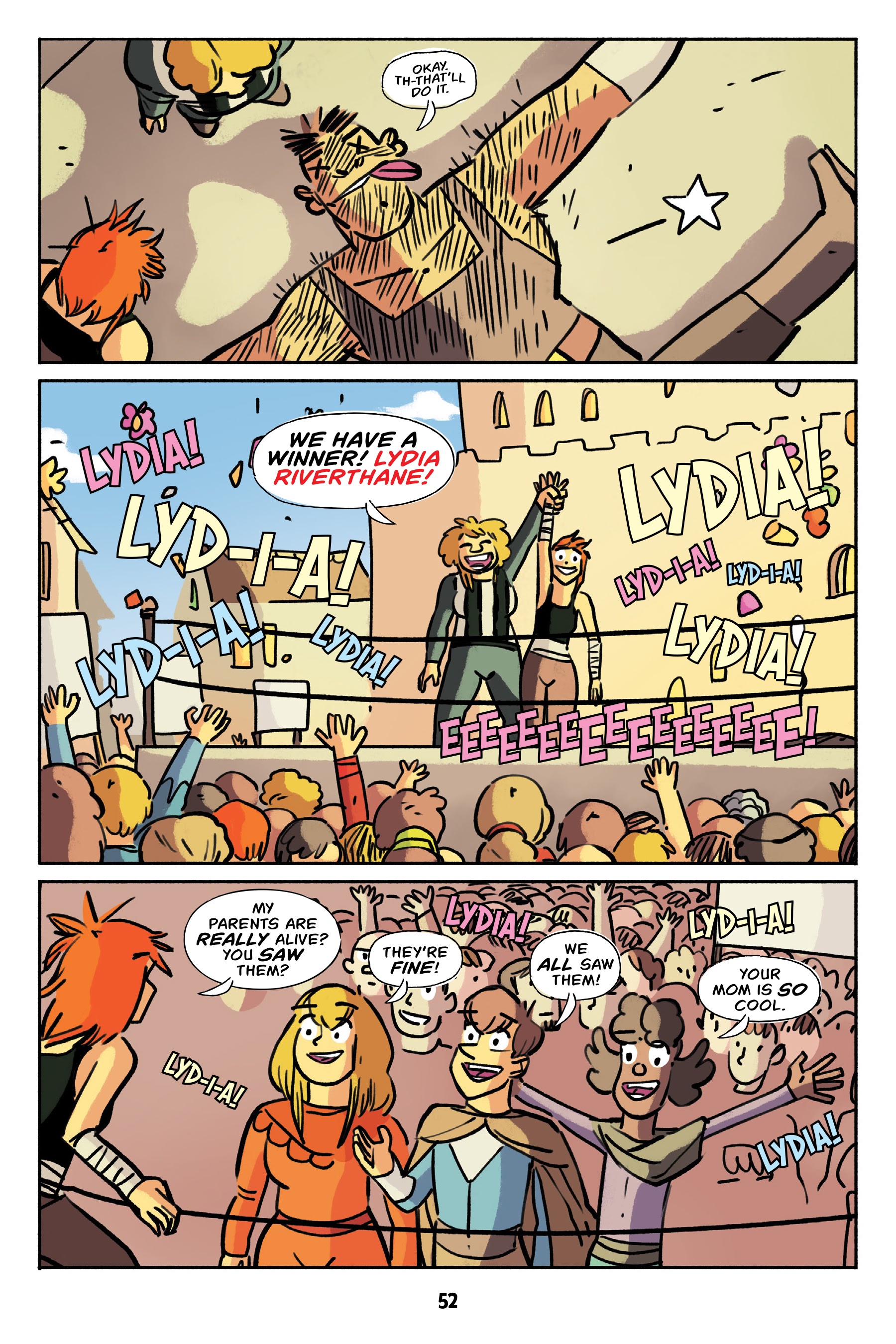 Read online Wrassle Castle comic -  Issue #3 - 53