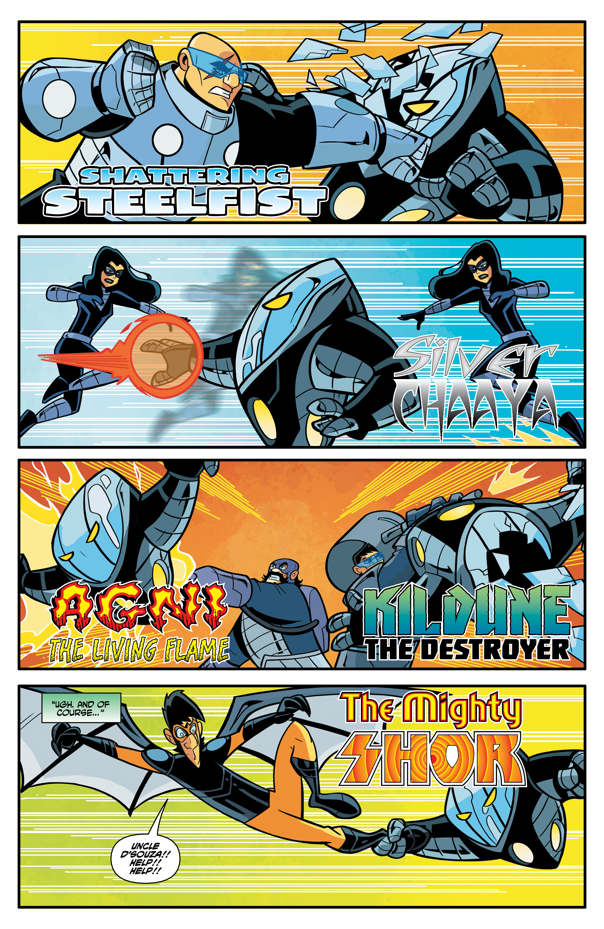 Read online Chakra the Invincible comic -  Issue #5 - 28