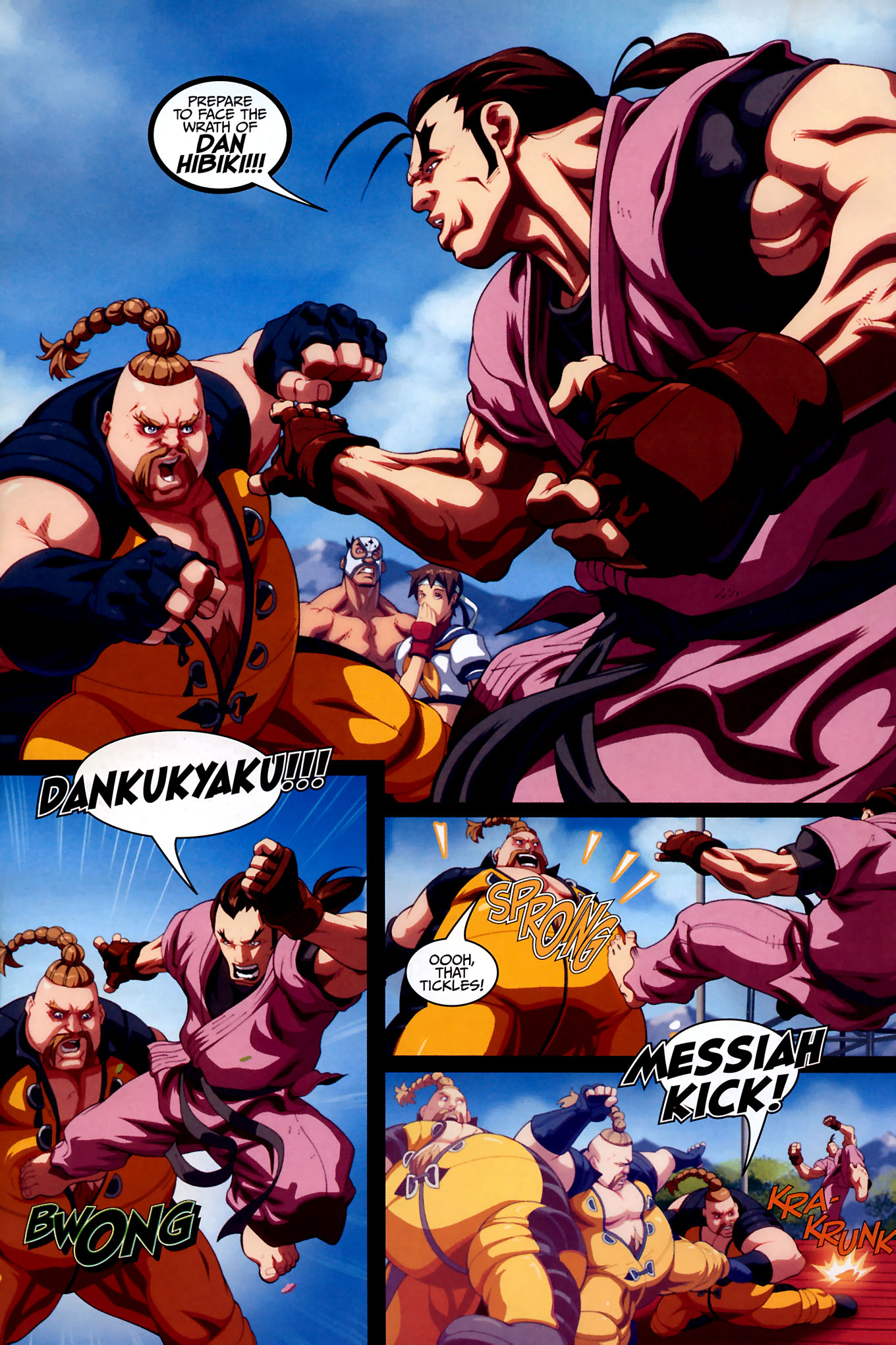 Read online Street Fighter IV comic -  Issue #2 - 19