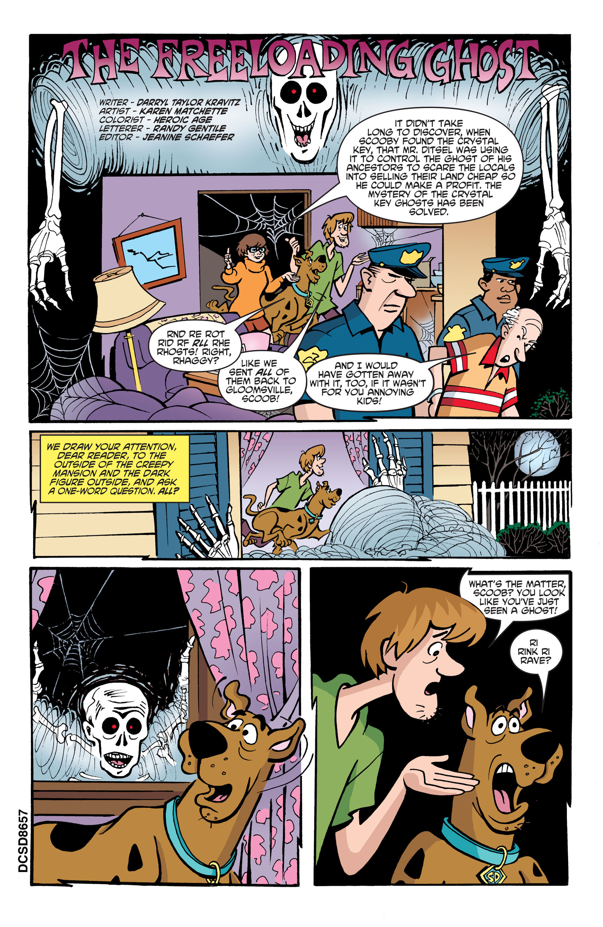 Read online Scooby-Doo: Where Are You? comic -  Issue #45 - 12