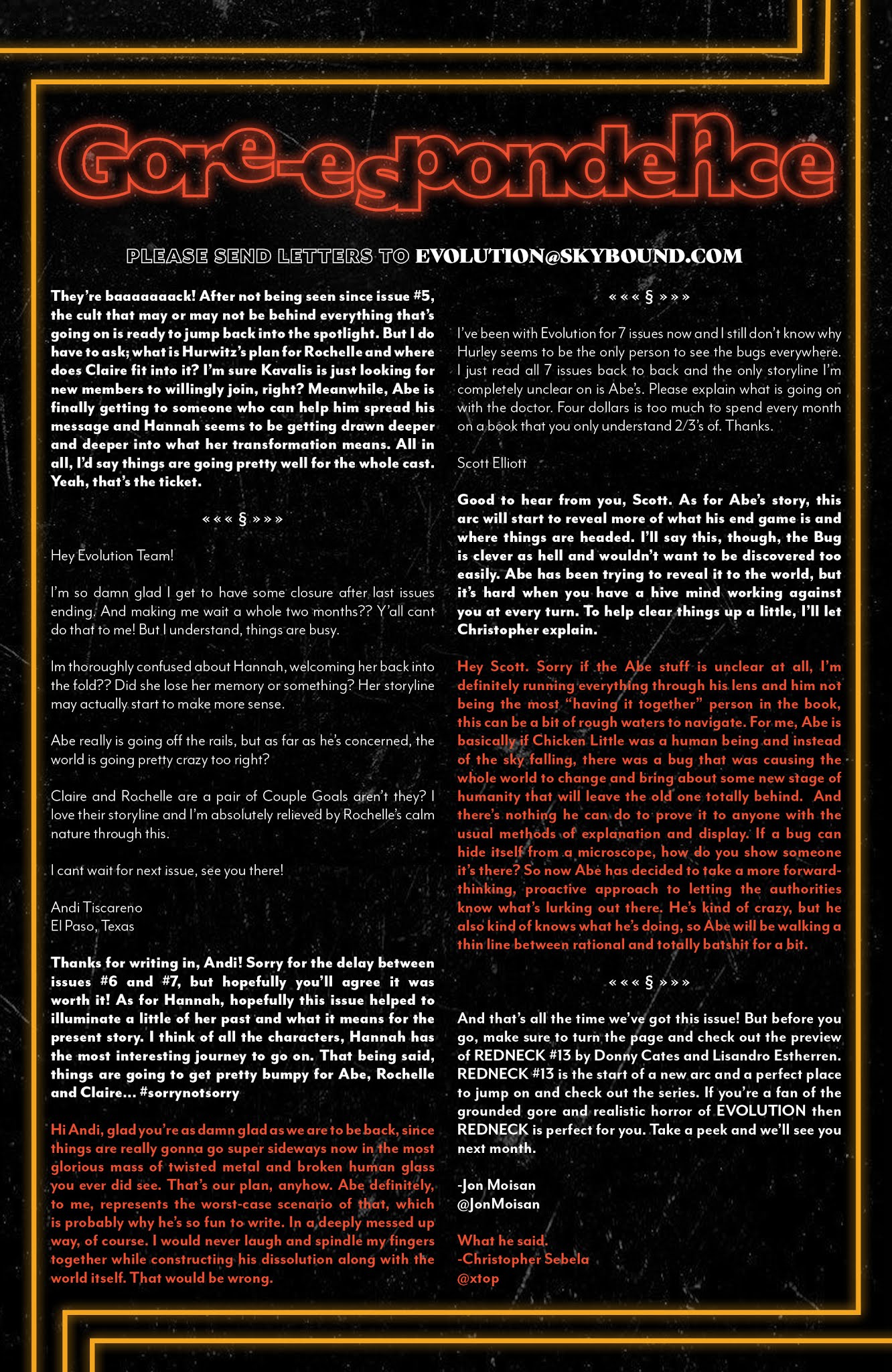 Read online Evolution comic -  Issue #8 - 23