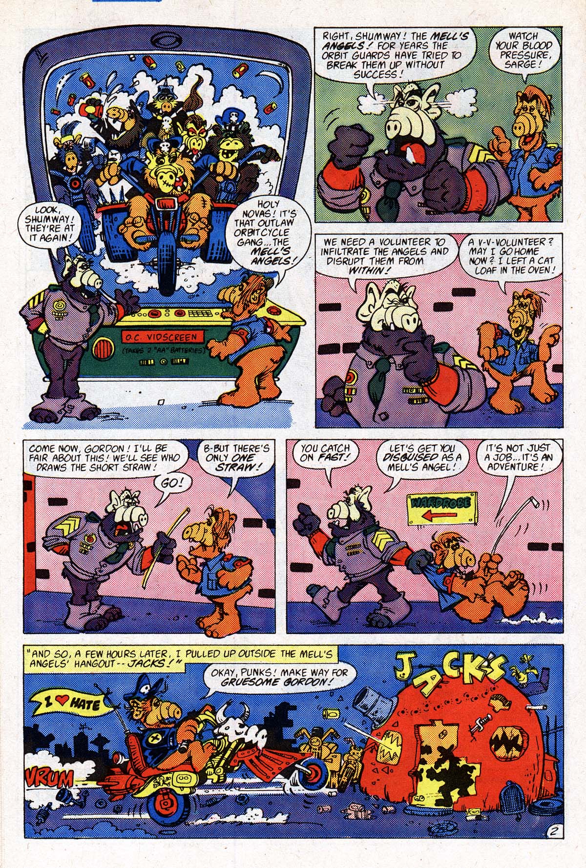 Read online ALF comic -  Issue #2 - 12