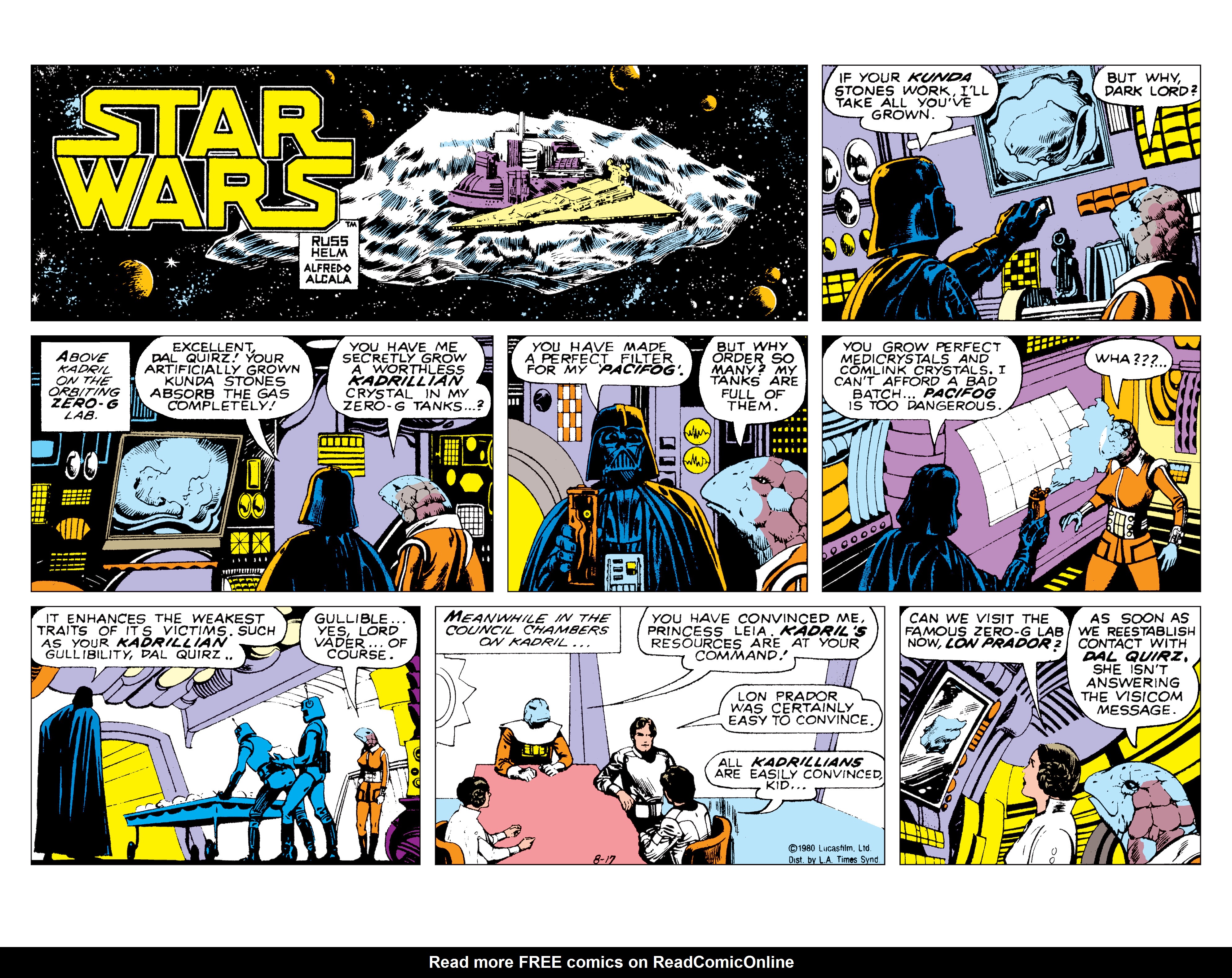 Read online Star Wars Legends: The Newspaper Strips - Epic Collection comic -  Issue # TPB (Part 3) - 83