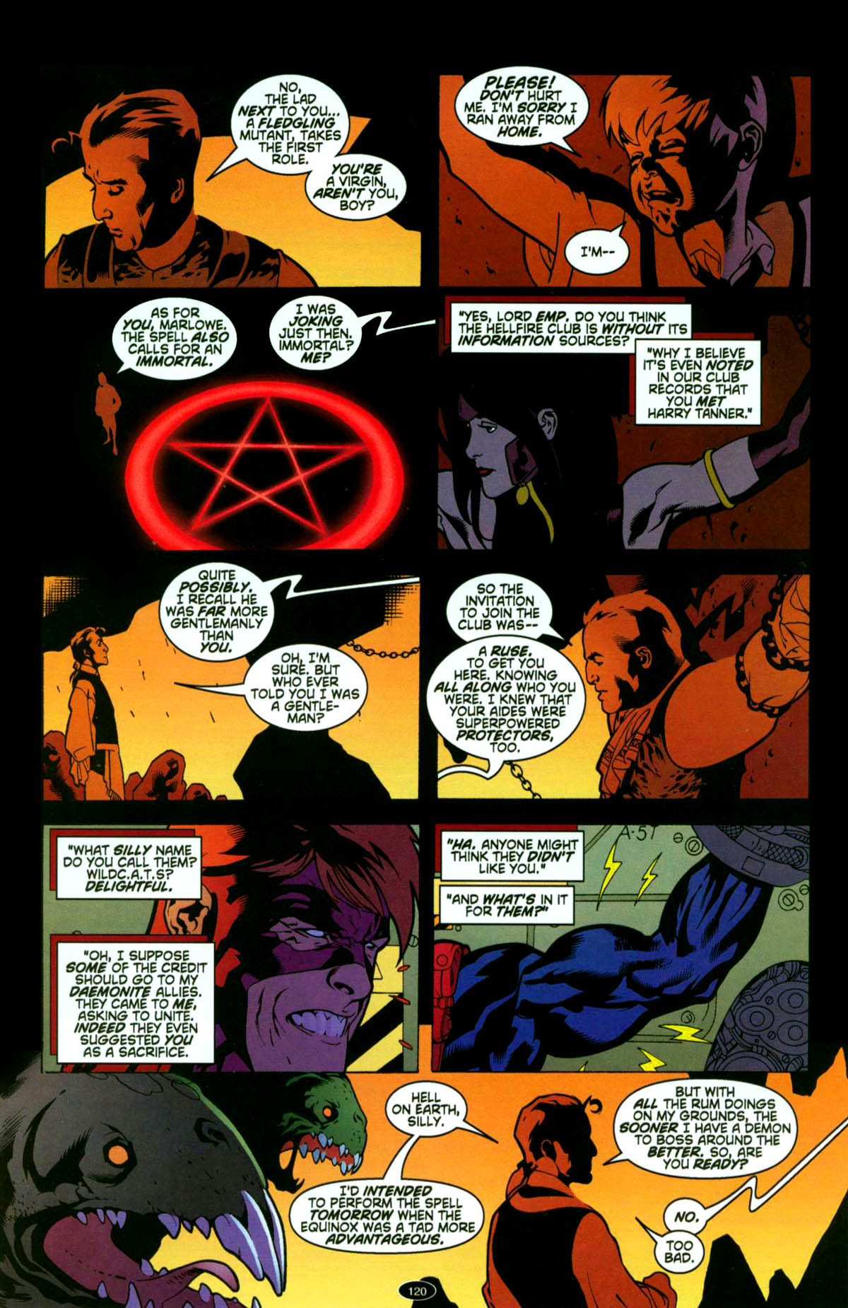 Read online WildC.A.T.s/X-Men comic -  Issue # TPB - 117
