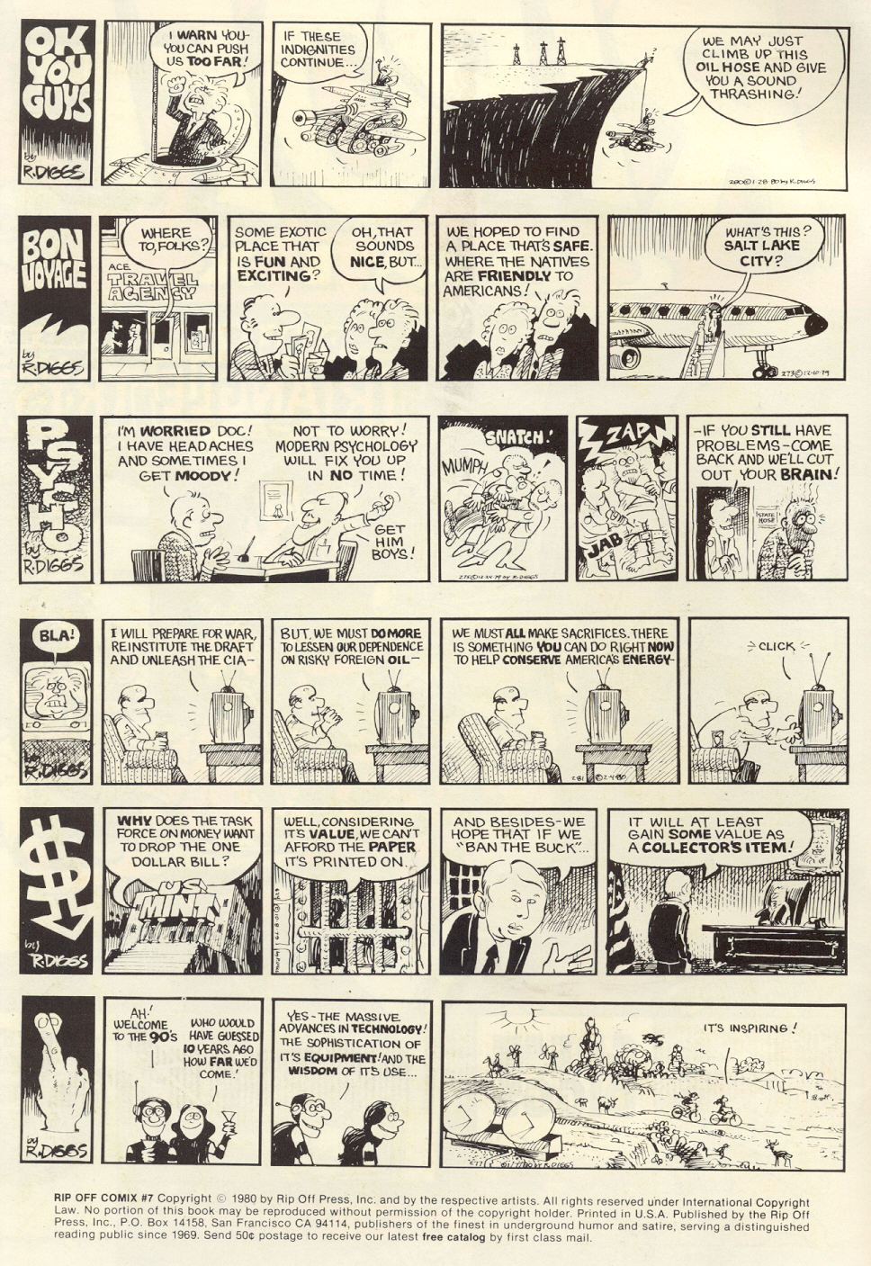 Read online Rip Off Comix comic -  Issue #7 - 2
