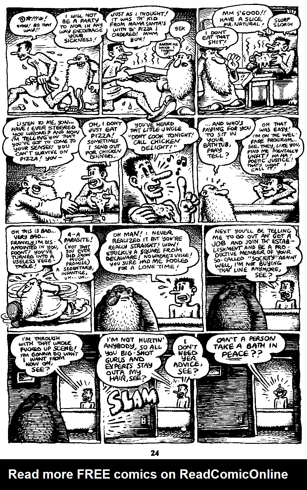 Read online Book of Mr. Natural comic -  Issue # TPB - 24