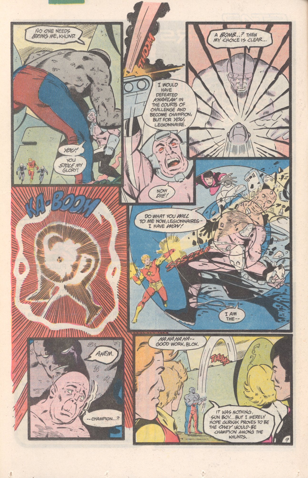 Legion of Super-Heroes (1980) 307 Page 9