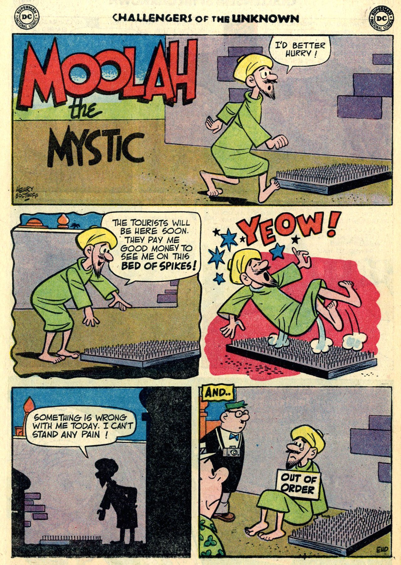 Read online Challengers of the Unknown (1958) comic -  Issue #7 - 32