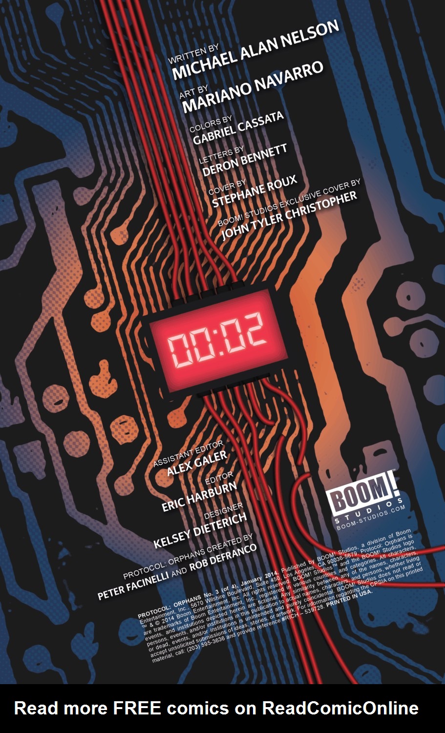 Read online Protocol: Orphans comic -  Issue #3 - 2