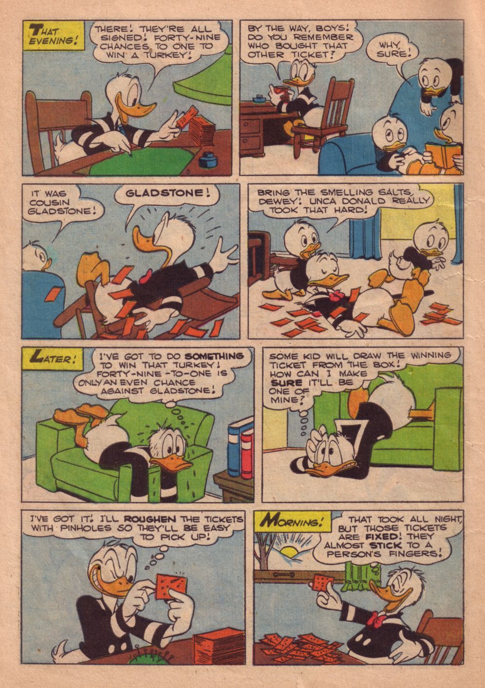 Read online Walt Disney's Comics and Stories comic -  Issue #136 - 6