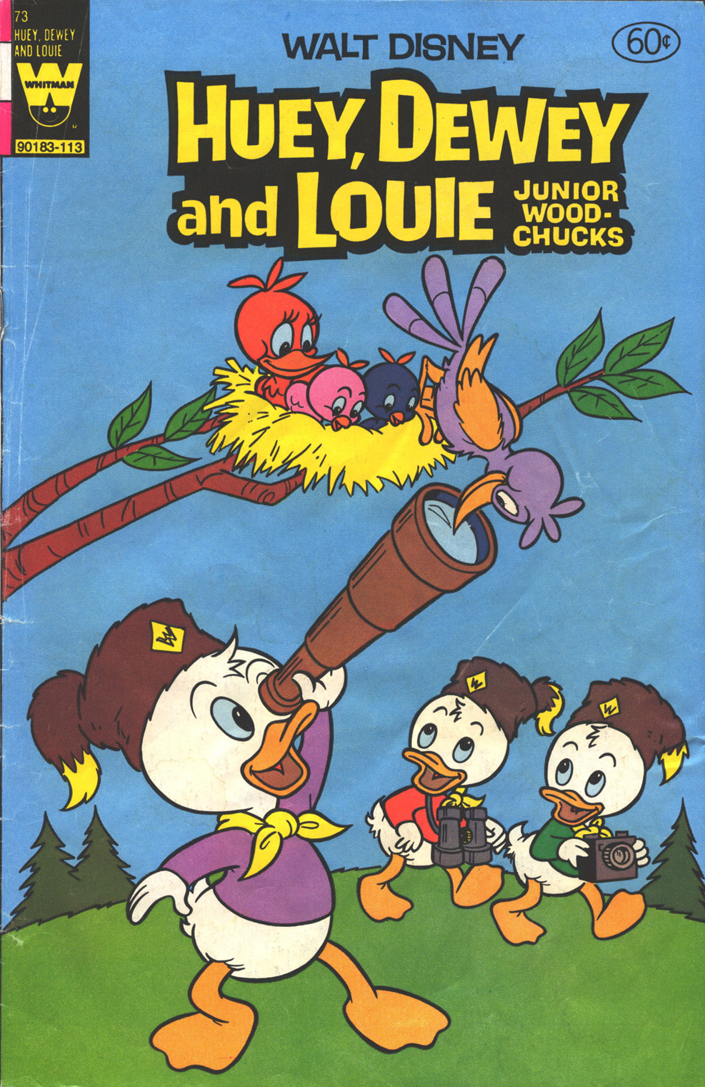 Read online Huey, Dewey, and Louie Junior Woodchucks comic -  Issue #73 - 1