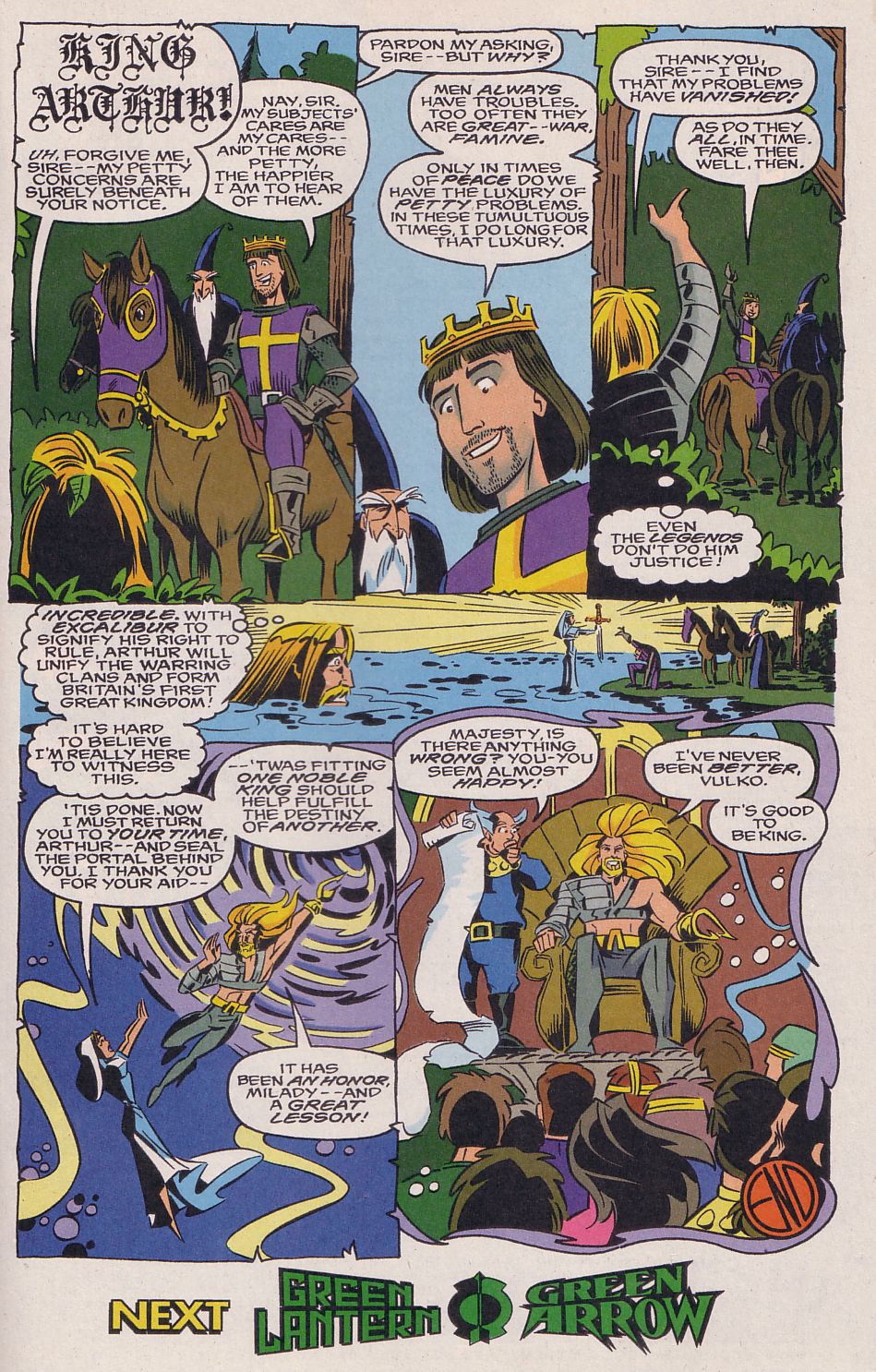 Read online Adventures in the DC Universe comic -  Issue #15 - 23