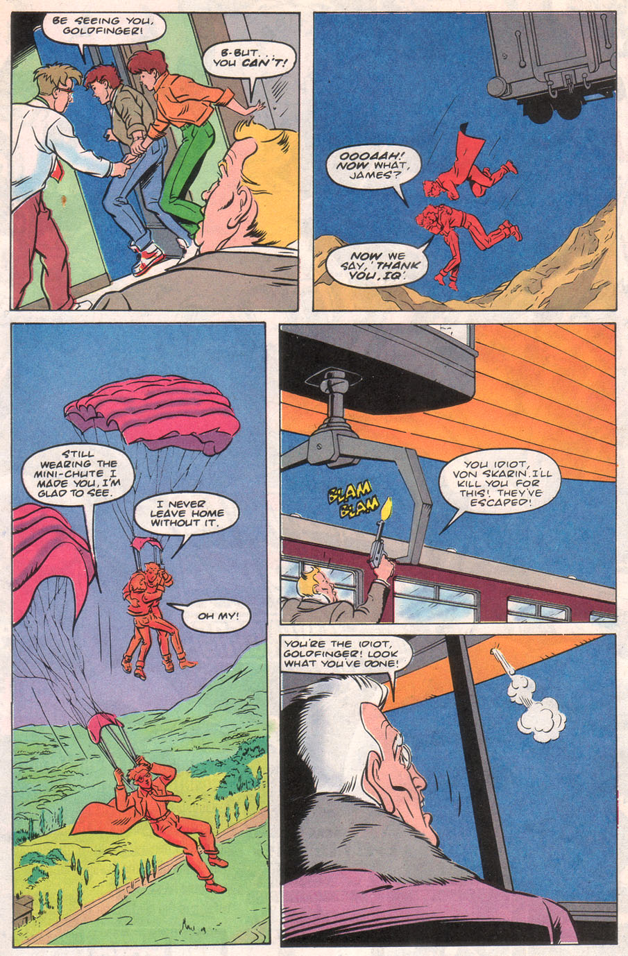 Read online James Bond Jr. comic -  Issue #12 - 18