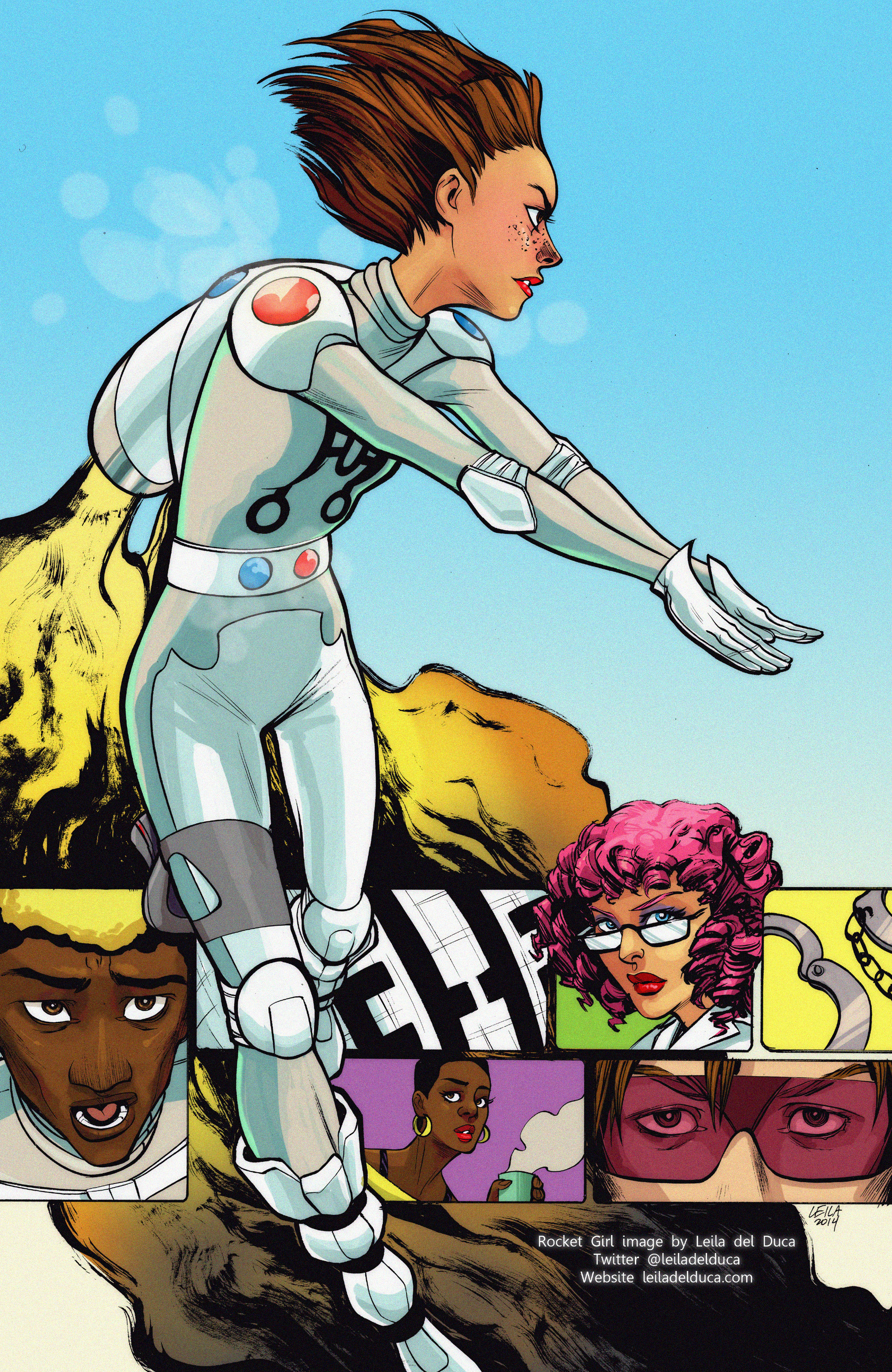 Read online Rocket Girl (2013) comic -  Issue #4 - 22