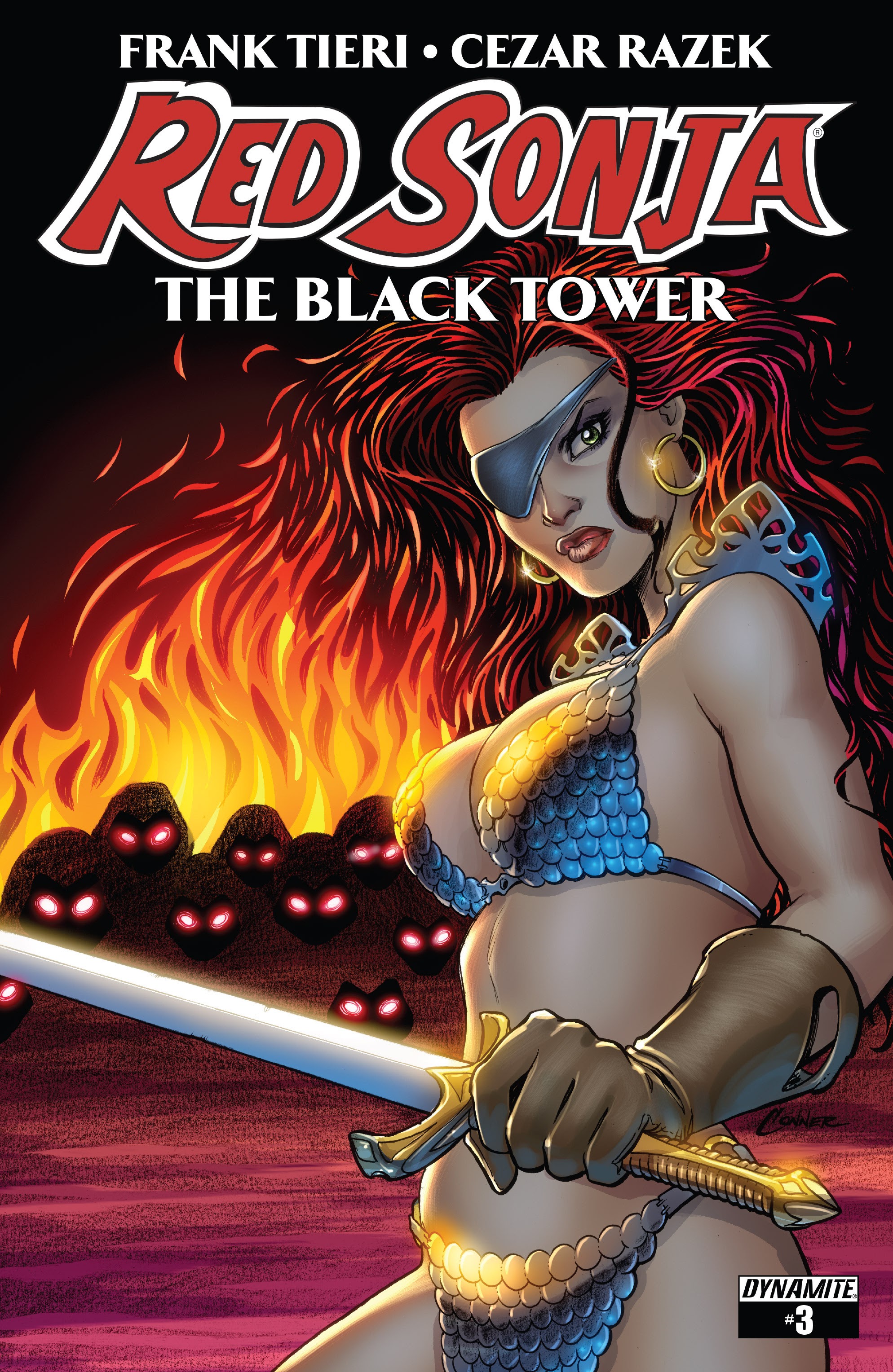 Read online Red Sonja: The Black Tower comic -  Issue #3 - 1