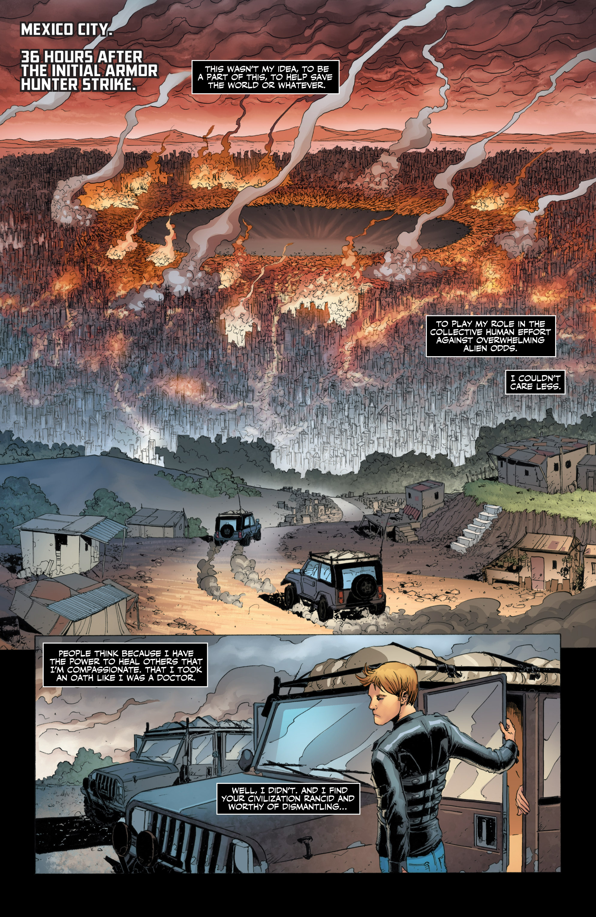 Read online Armor Hunters comic -  Issue #1 - 33