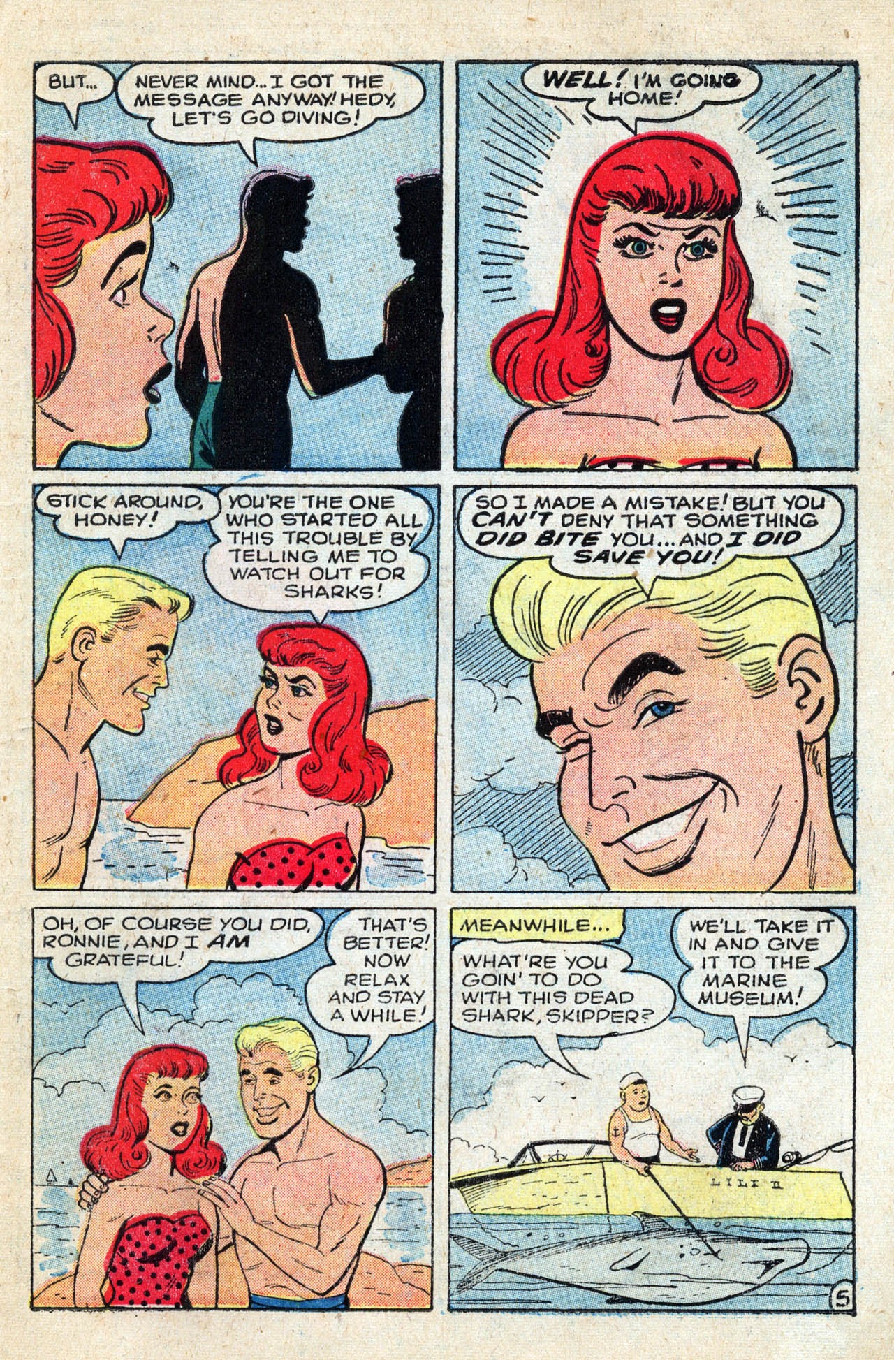 Read online Patsy and Hedy comic -  Issue #37 - 7