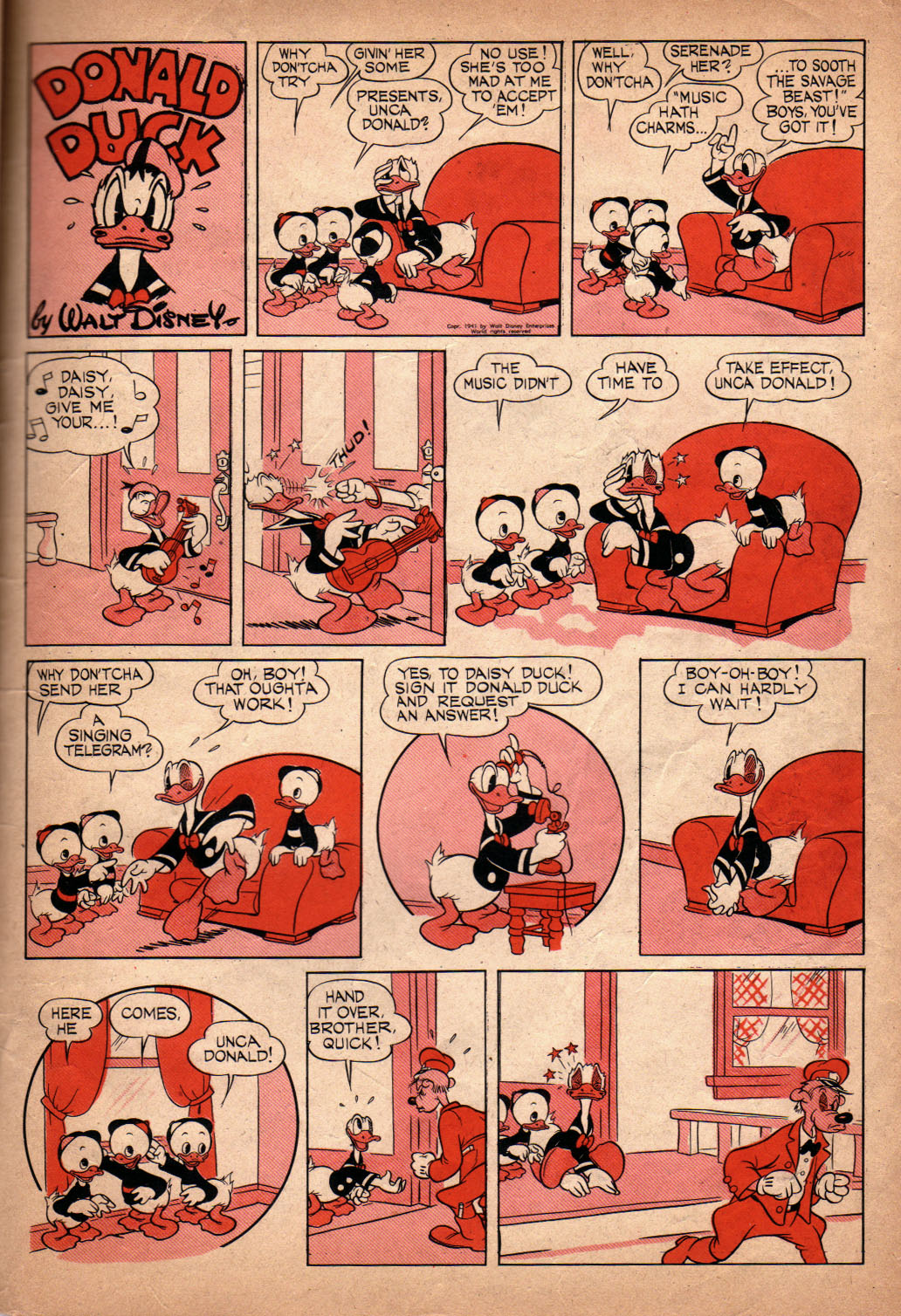 Read online Walt Disney's Comics and Stories comic -  Issue #69 - 51