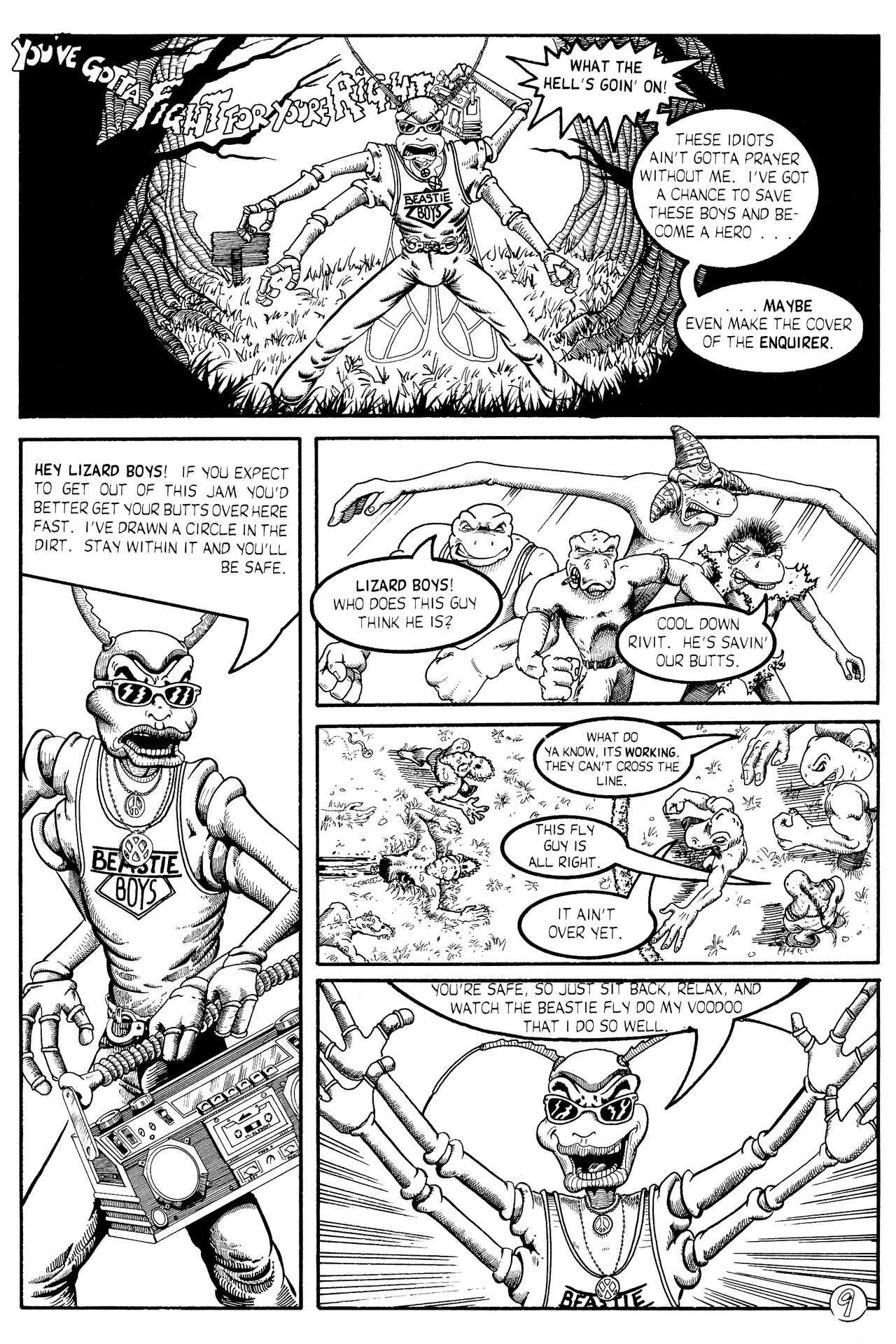 Read online Cold-Blooded Chameleon Commandos comic -  Issue #5 - 10