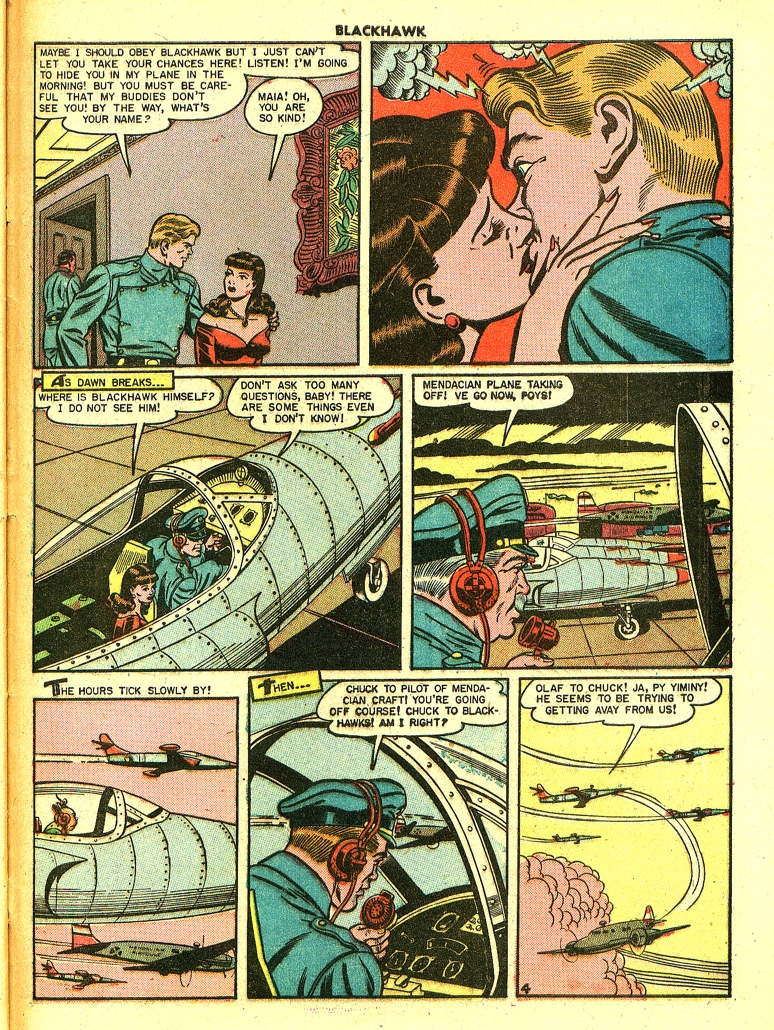 Read online Blackhawk (1957) comic -  Issue #42 - 45