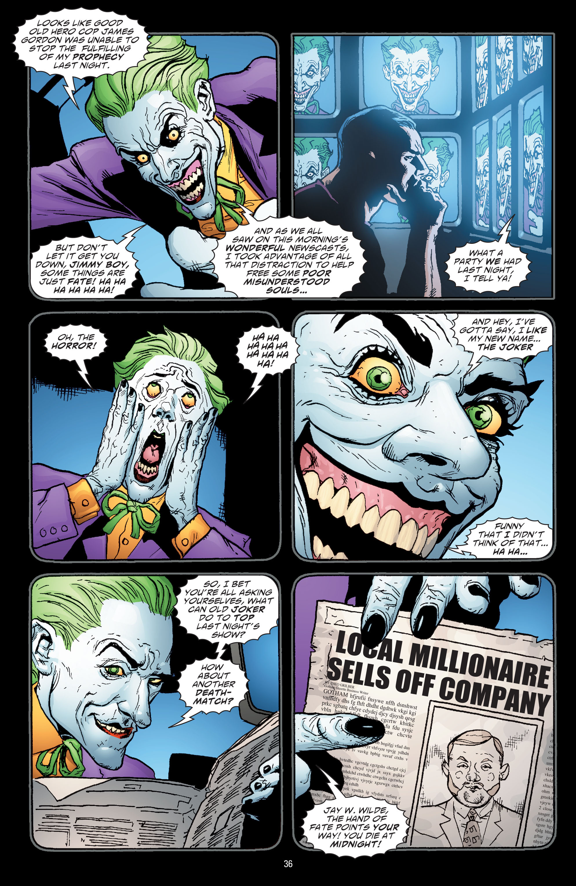 Read online Batman: The Man Who Laughs comic -  Issue #1 - 37