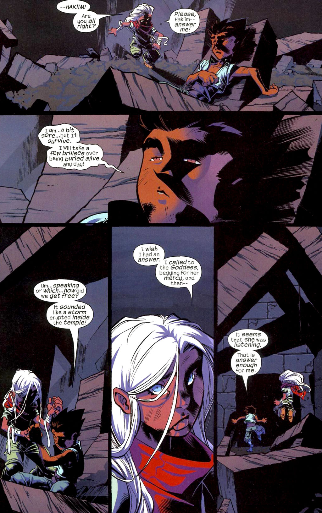 Read online Ororo: Before the Storm comic -  Issue #4 - 6