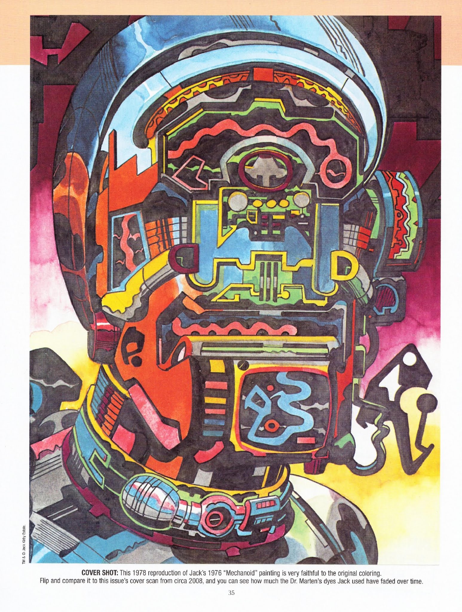 Read online The Jack Kirby Collector comic -  Issue #61 - 35