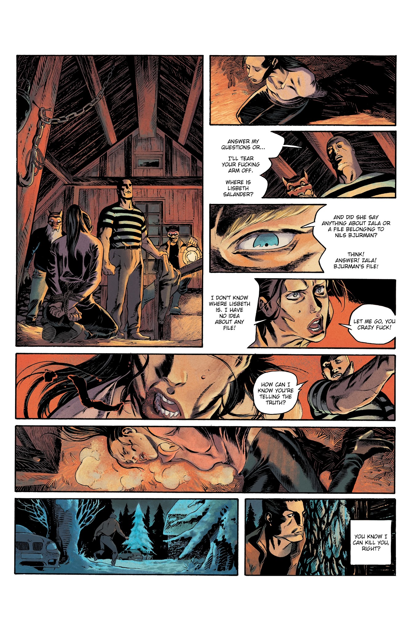 Read online Millennium: The Girl Who Played With Fire comic -  Issue #1 - 50