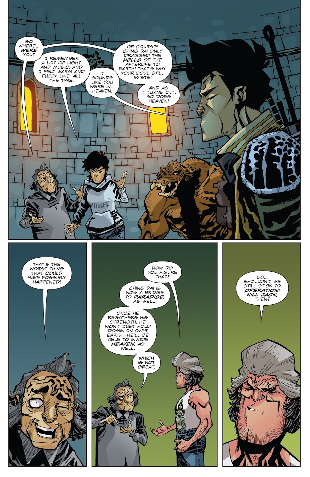Big Trouble in Little China: Old Man Jack issue 8 - Page 21