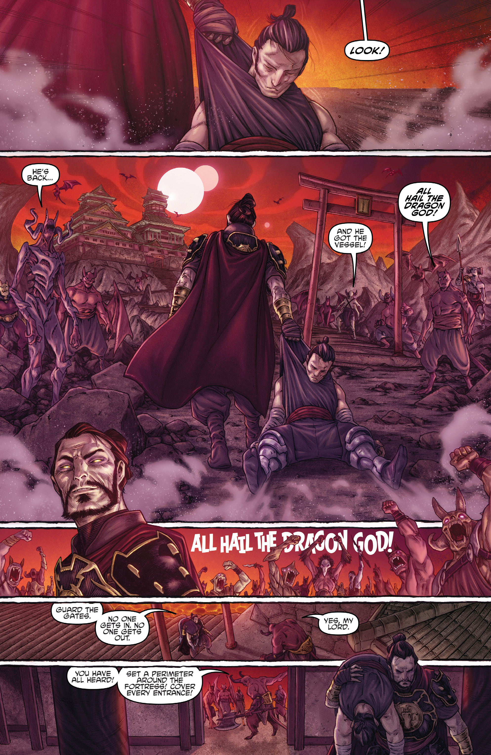 Read online Teenage Mutant Ninja Turtles: Shredder in Hell comic -  Issue #4 - 4