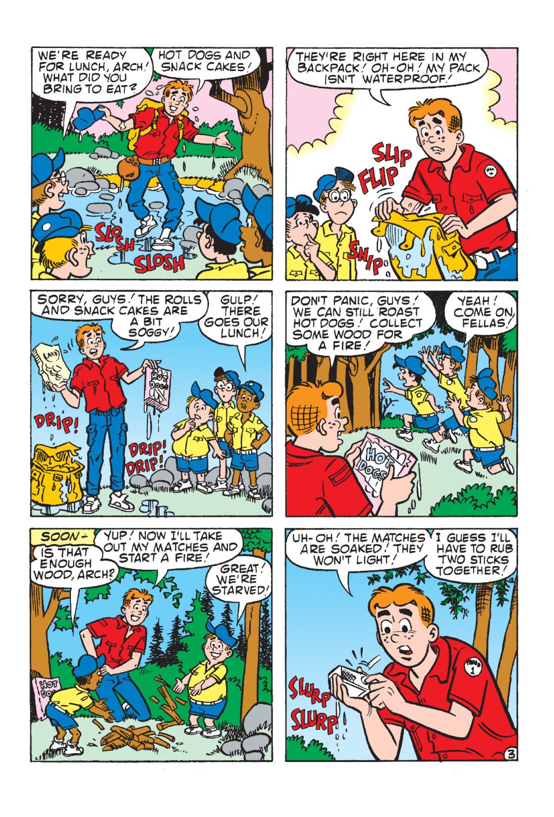 Read online Archie's Camp Tales comic -  Issue # TPB - 33