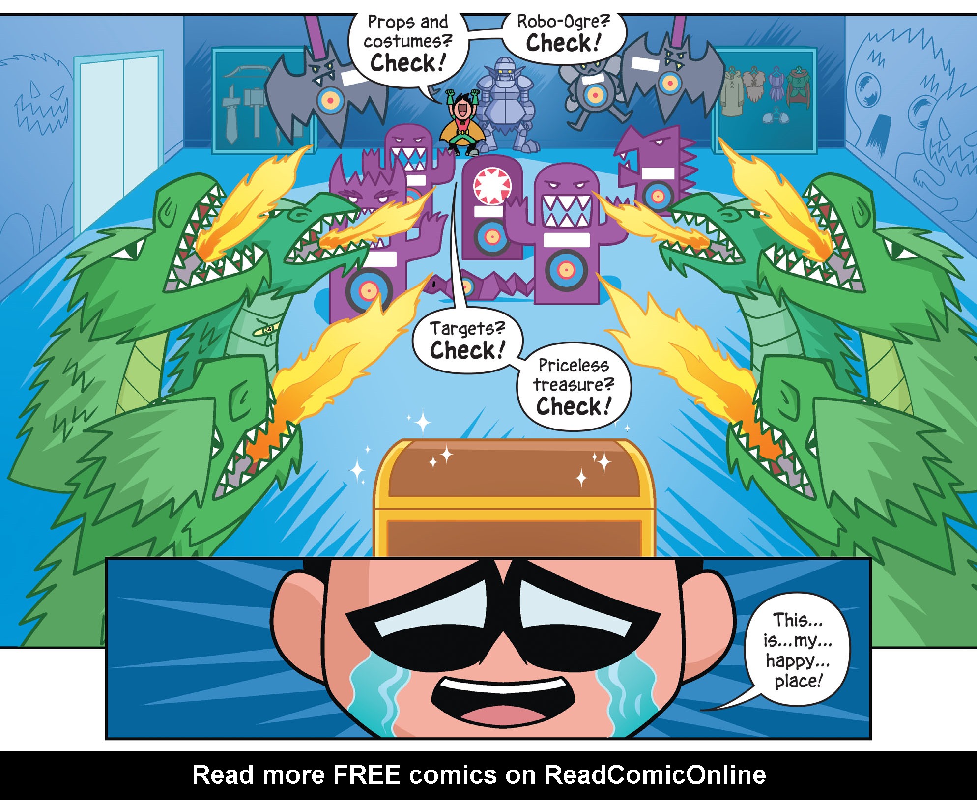 Read online Teen Titans Go! Roll With It! comic -  Issue #4 - 10