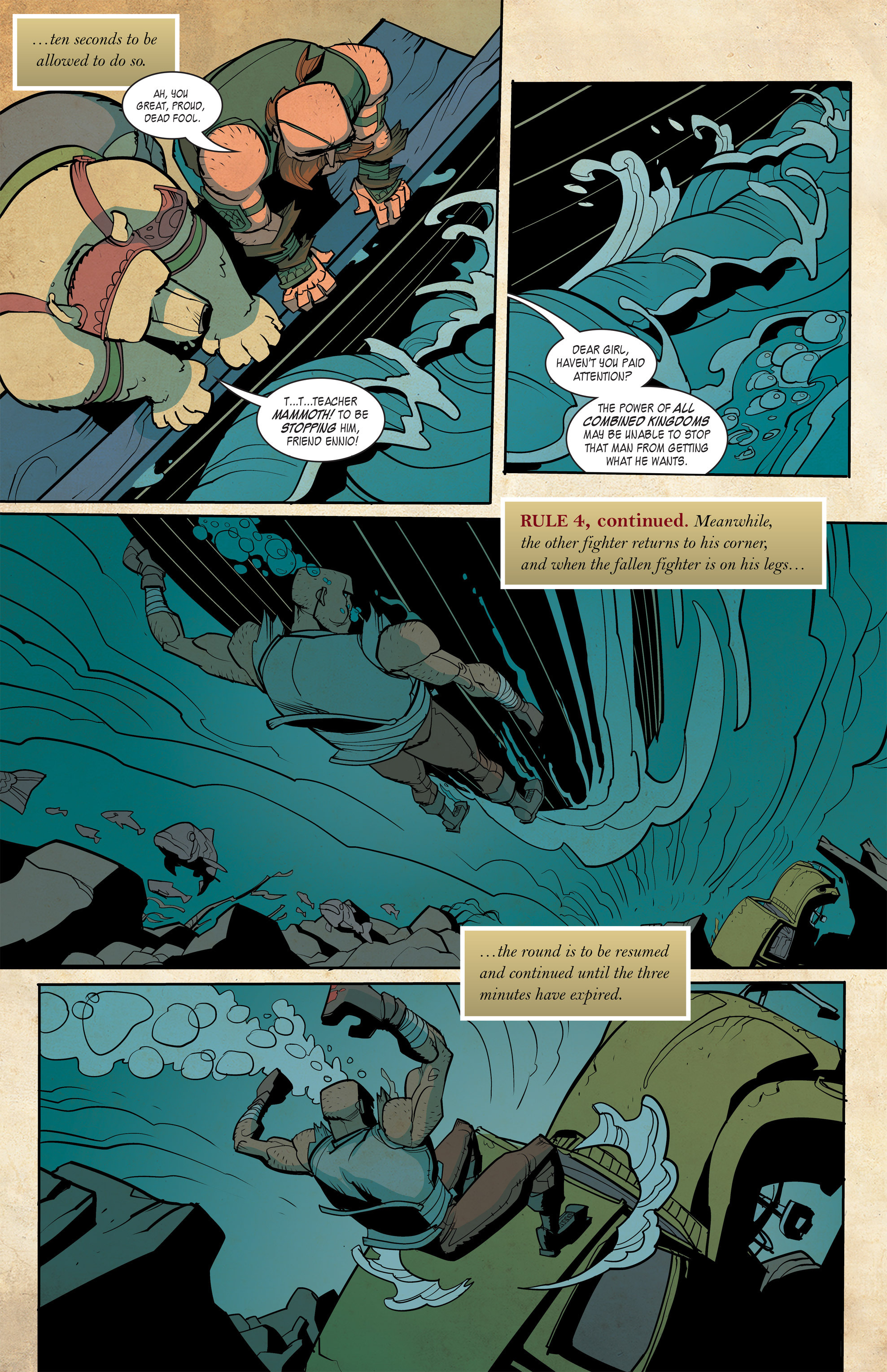 Read online Kings and Canvas comic -  Issue #5 - 13