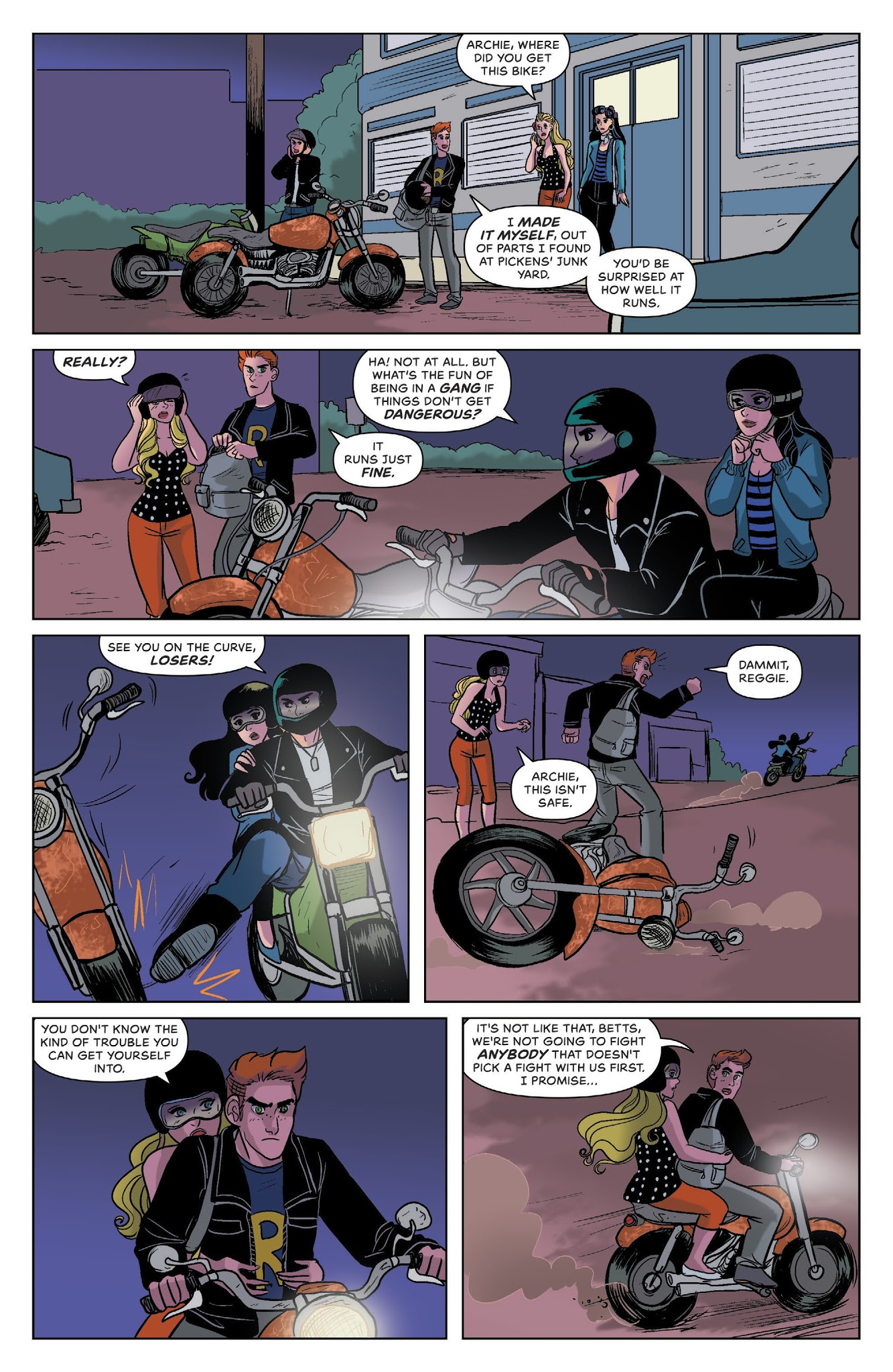 Read online Betty & Veronica: Vixens comic -  Issue #1 - 11
