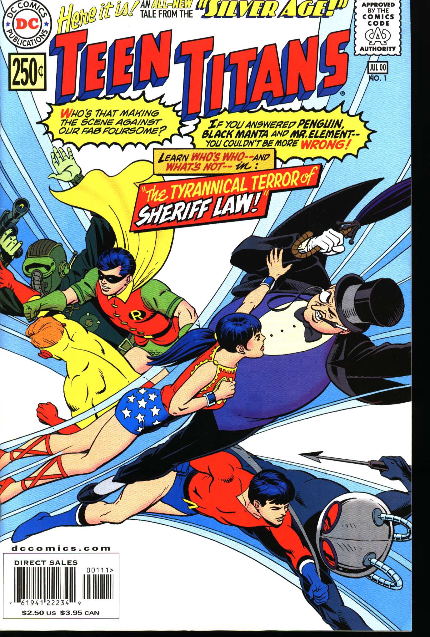 Read online Silver Age: Teen Titans comic -  Issue # Full - 1