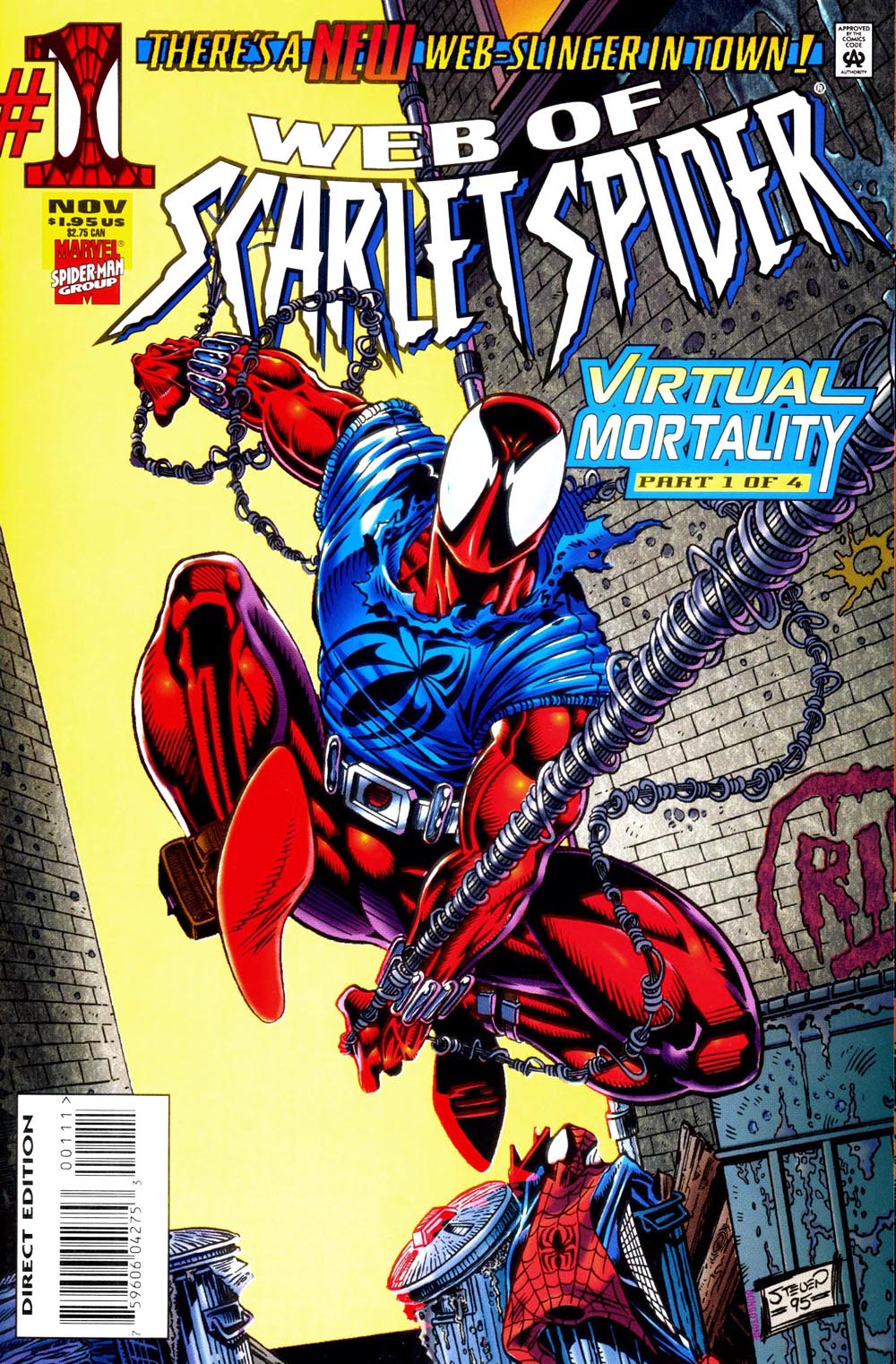 Read online Web of Scarlet Spider comic -  Issue #1 - 1