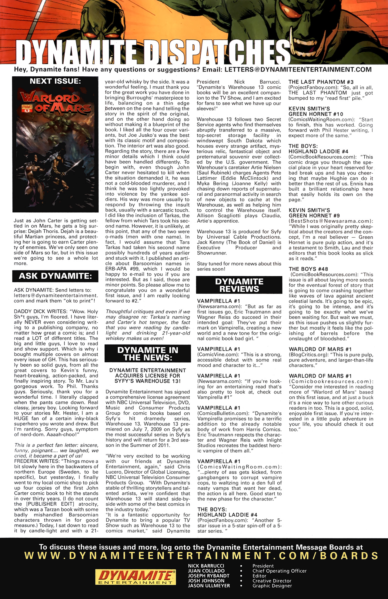 Read online Warlord of Mars comic -  Issue #3 - 26