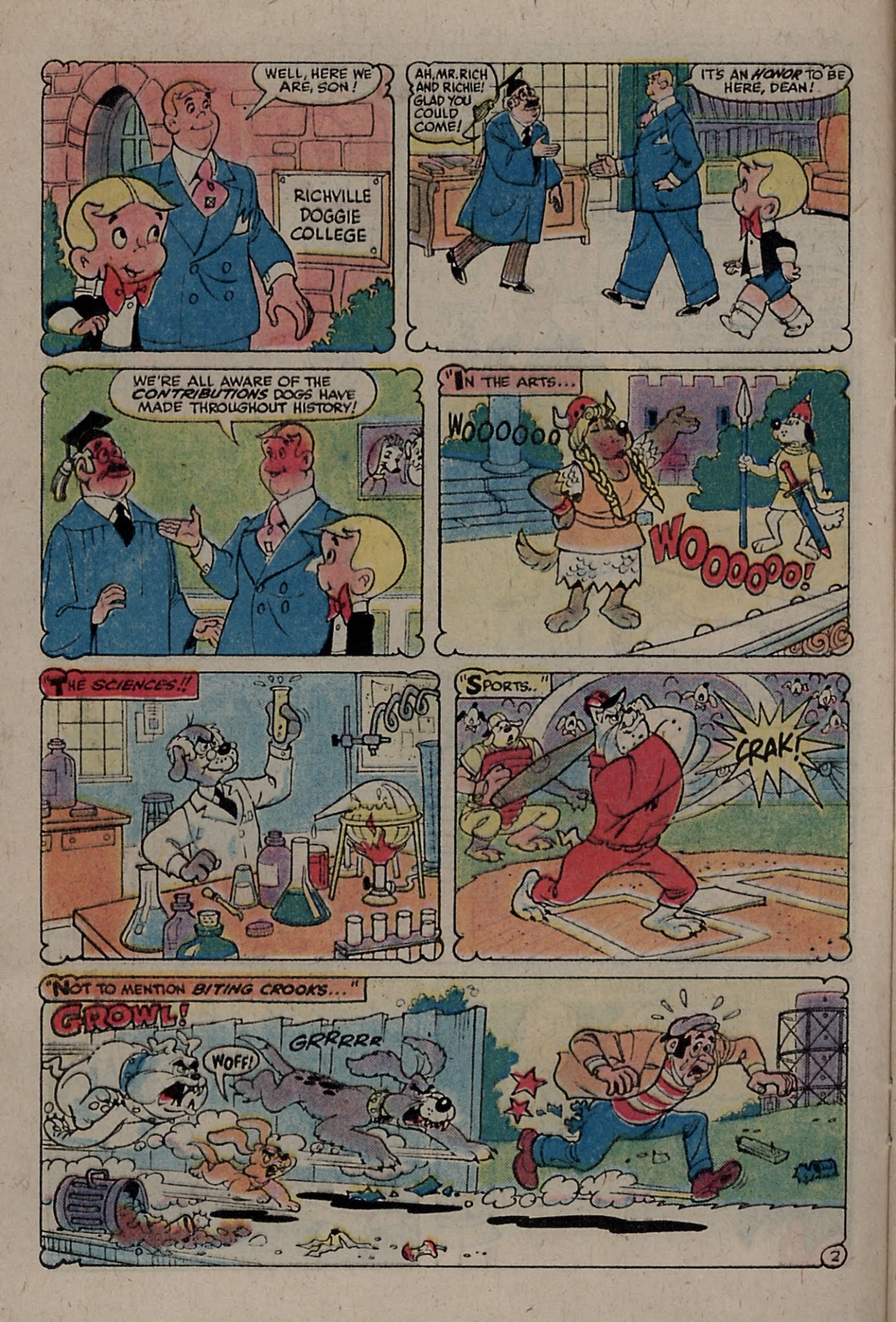 Read online Richie Rich & Dollar the Dog comic -  Issue #7 - 20