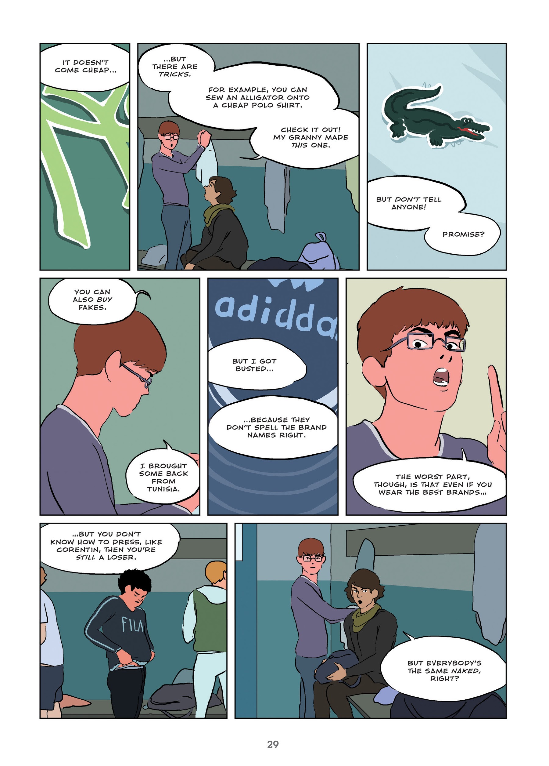 Read online The Locker Room comic -  Issue # TPB - 30