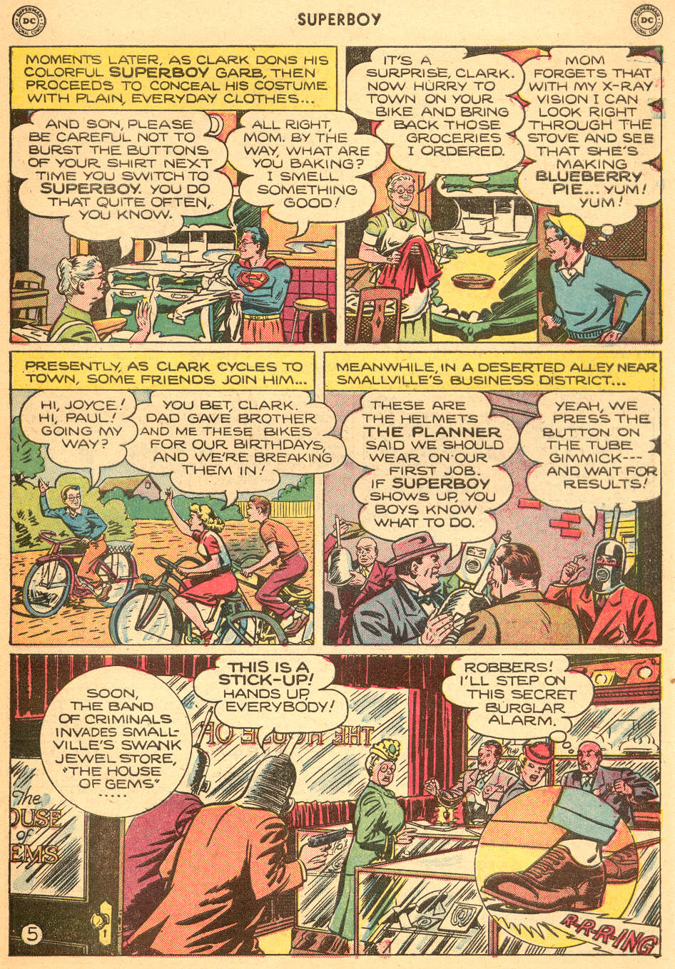 Read online Superboy (1949) comic -  Issue #5 - 33