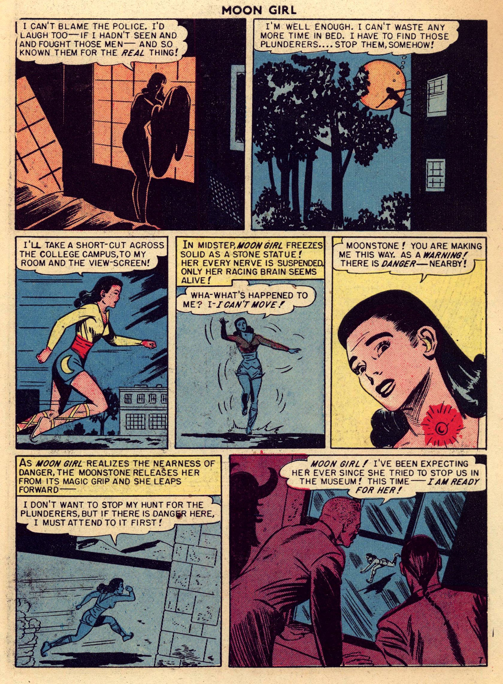 Read online Moon Girl (1947) comic -  Issue #6 - 31